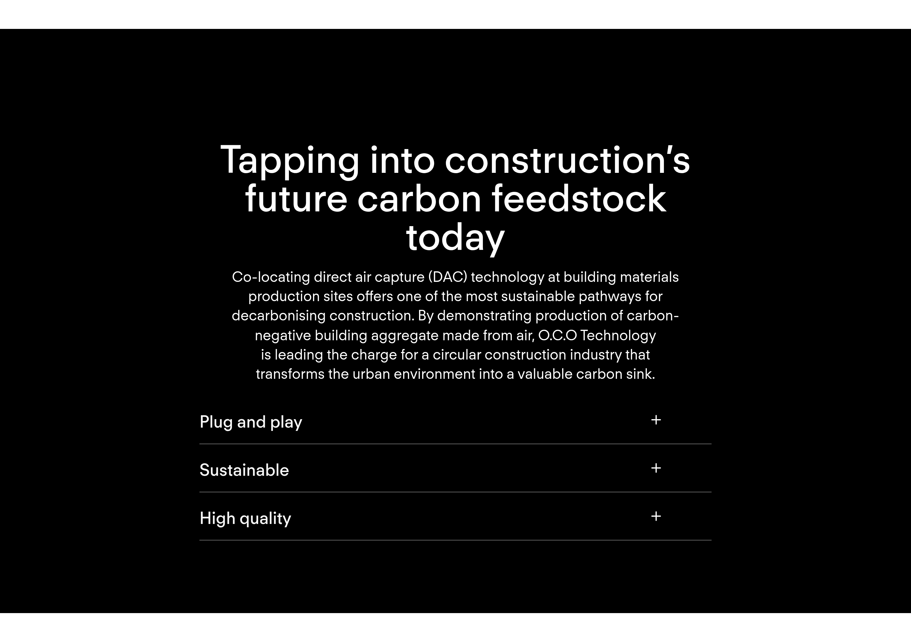 Mission Zero Technologies Call to Action design