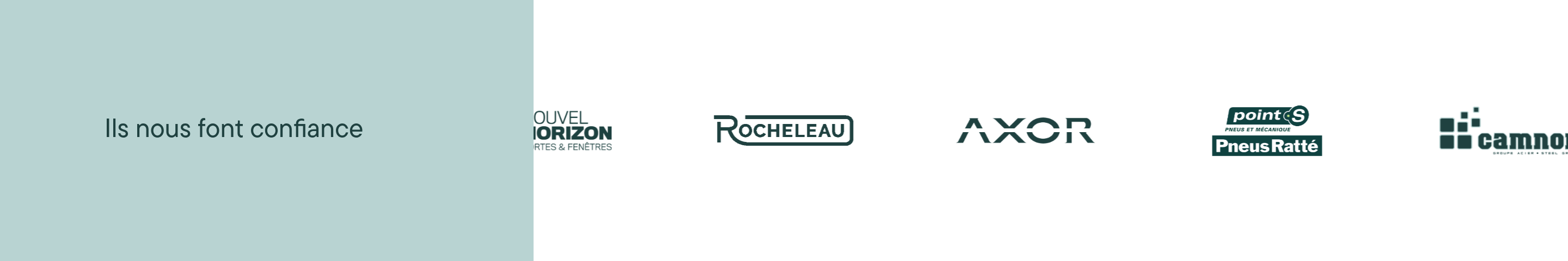 Groupe Solar Client Logos design