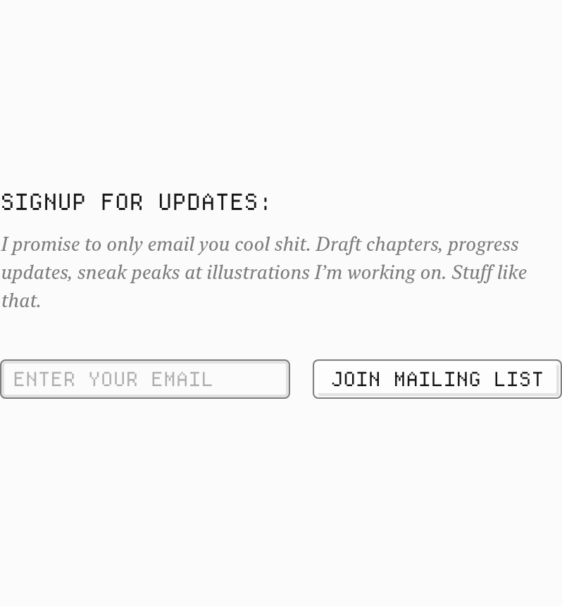 Making Software Newsletter design