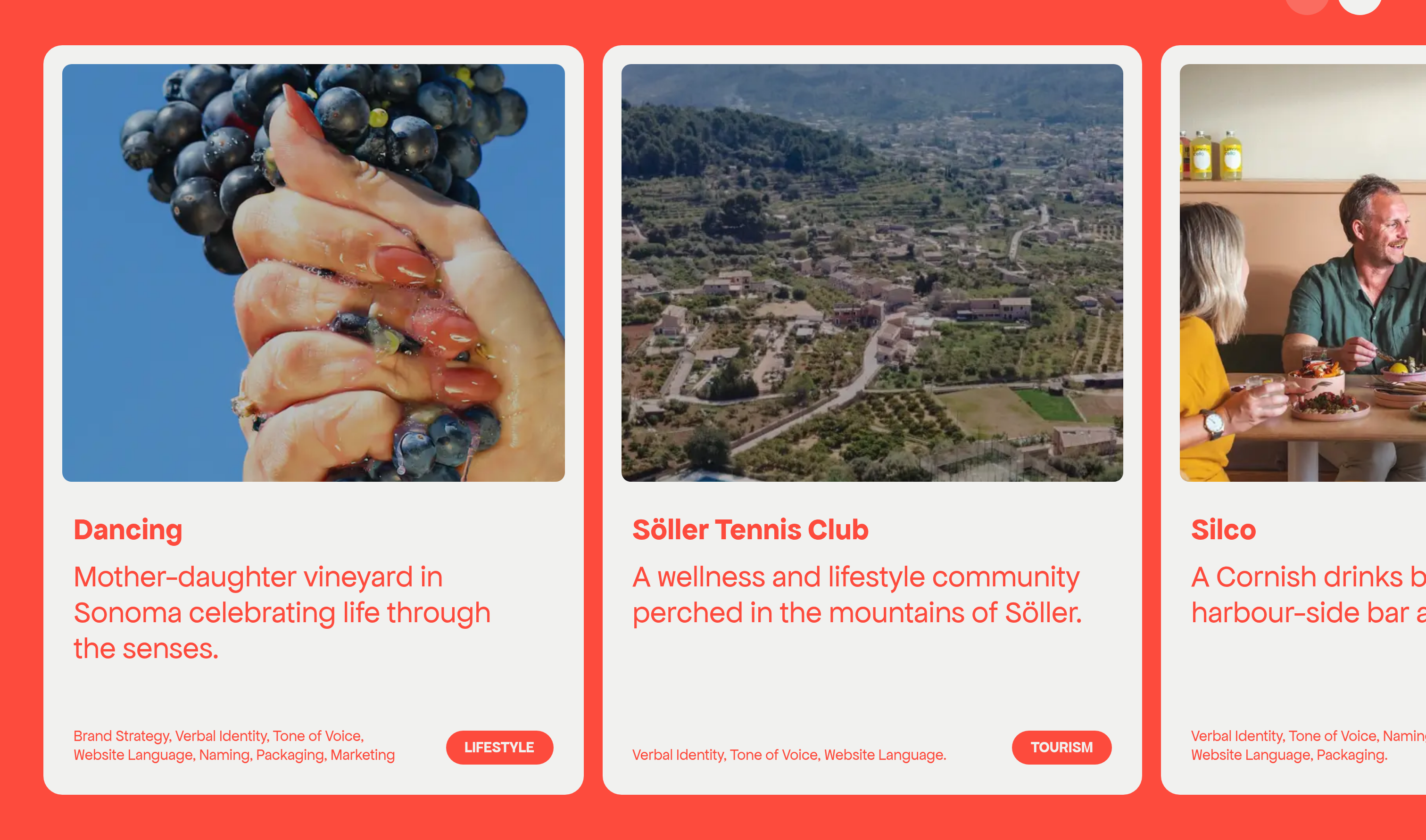 Seth Rowden Featured Content design