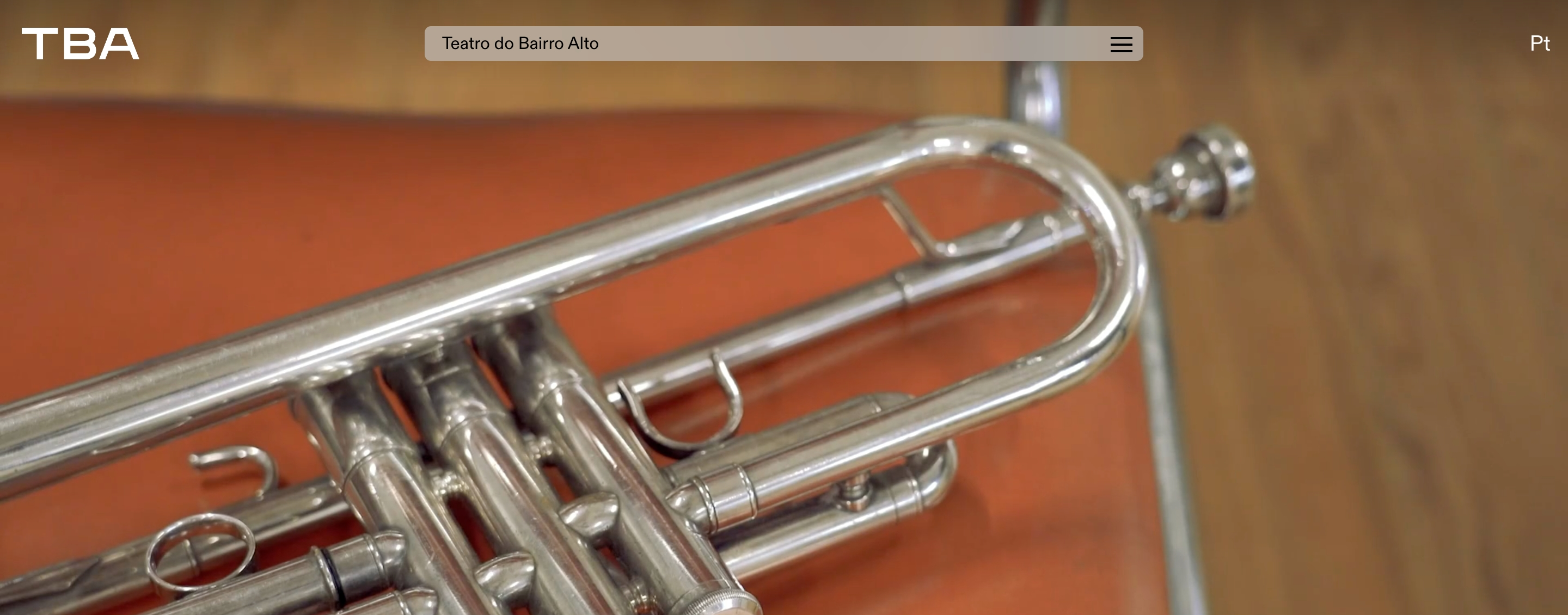 Teatro do Bairro Alto Header design