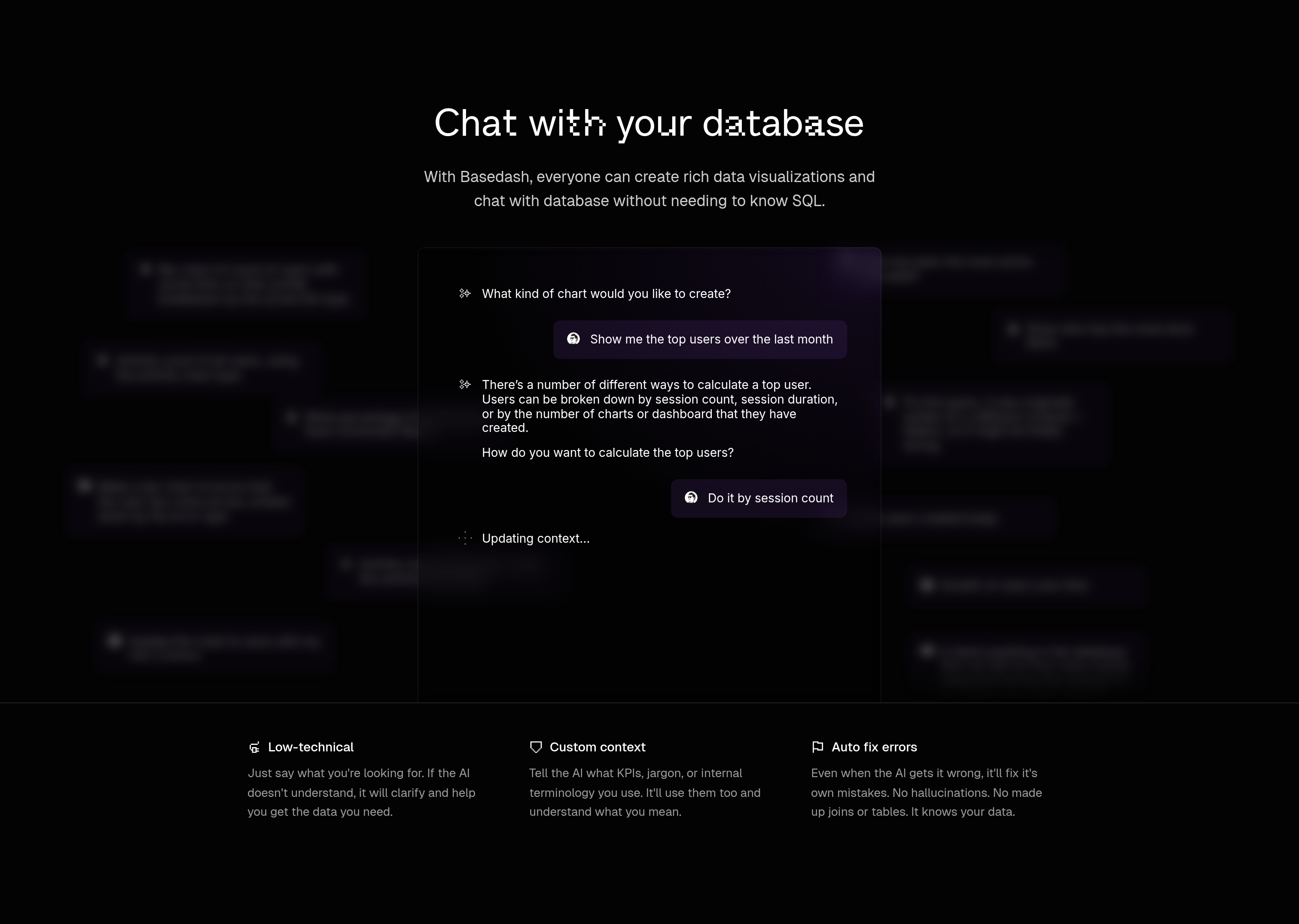 Basedash How It Works design
