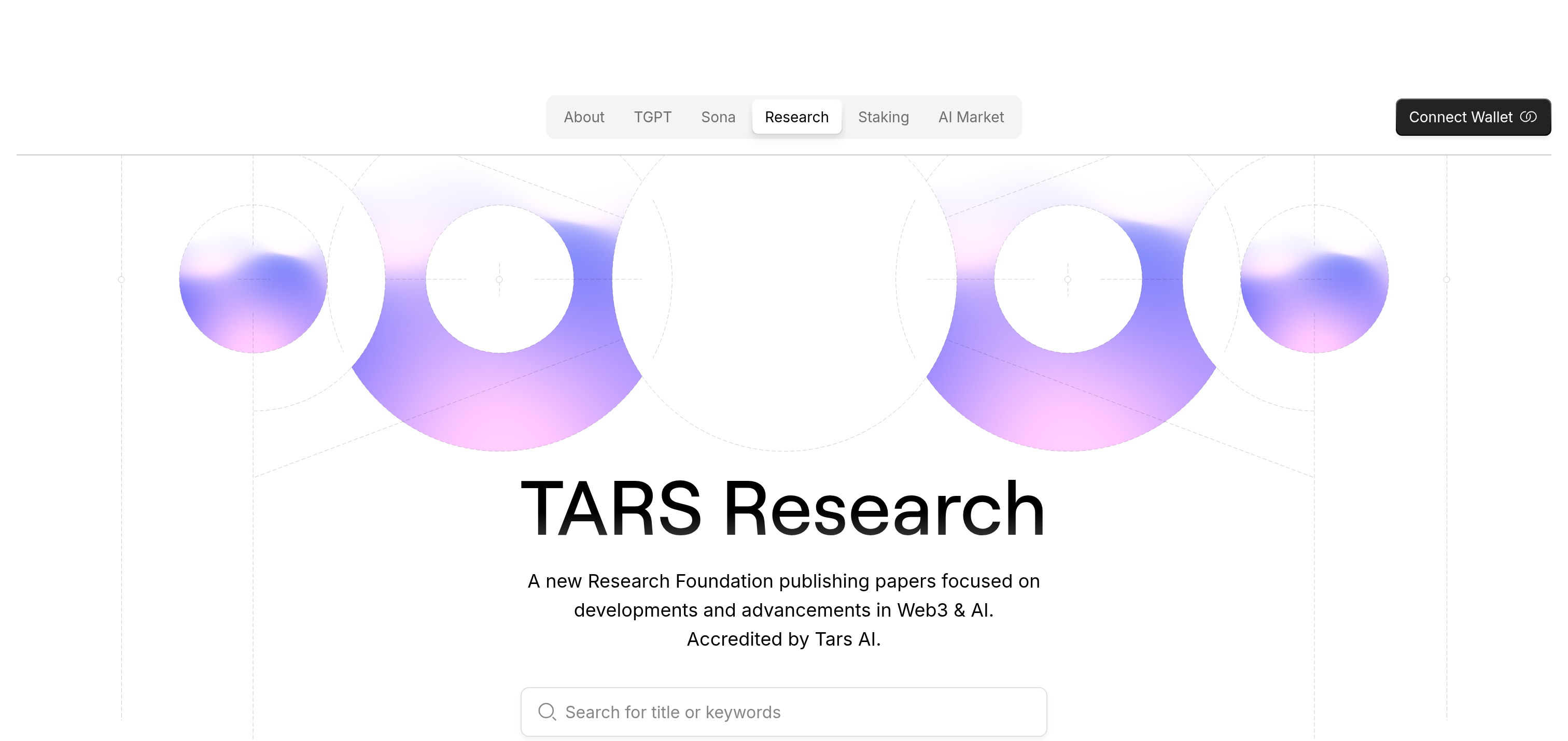 Tars Hero design