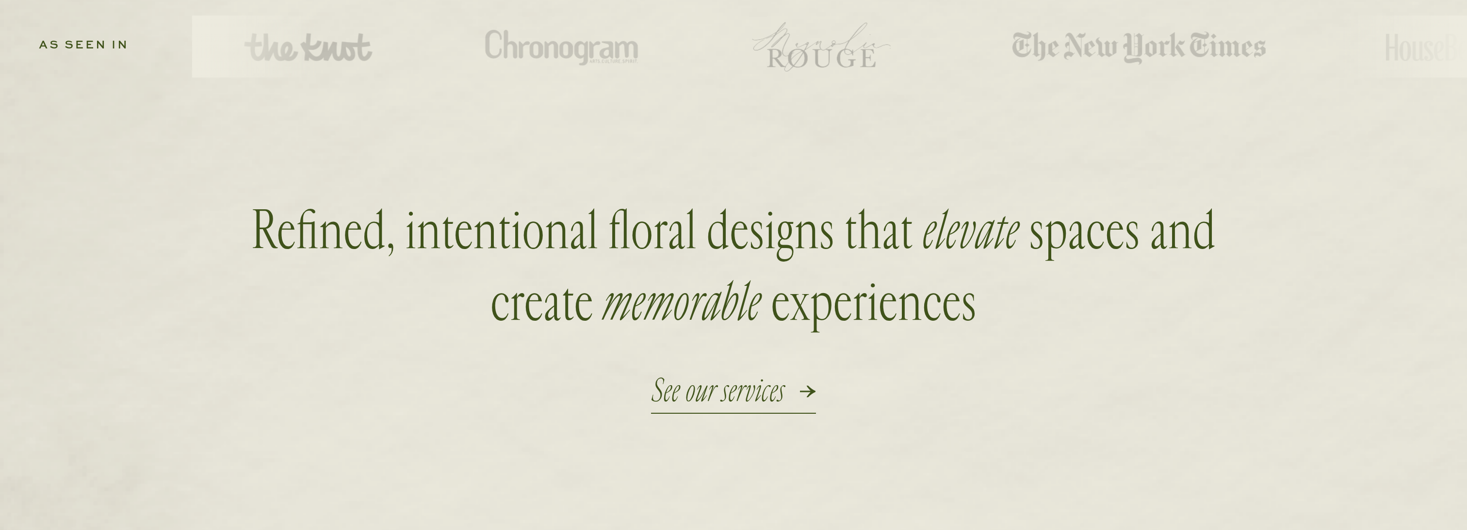 Heart & Soil Flowers About Us design