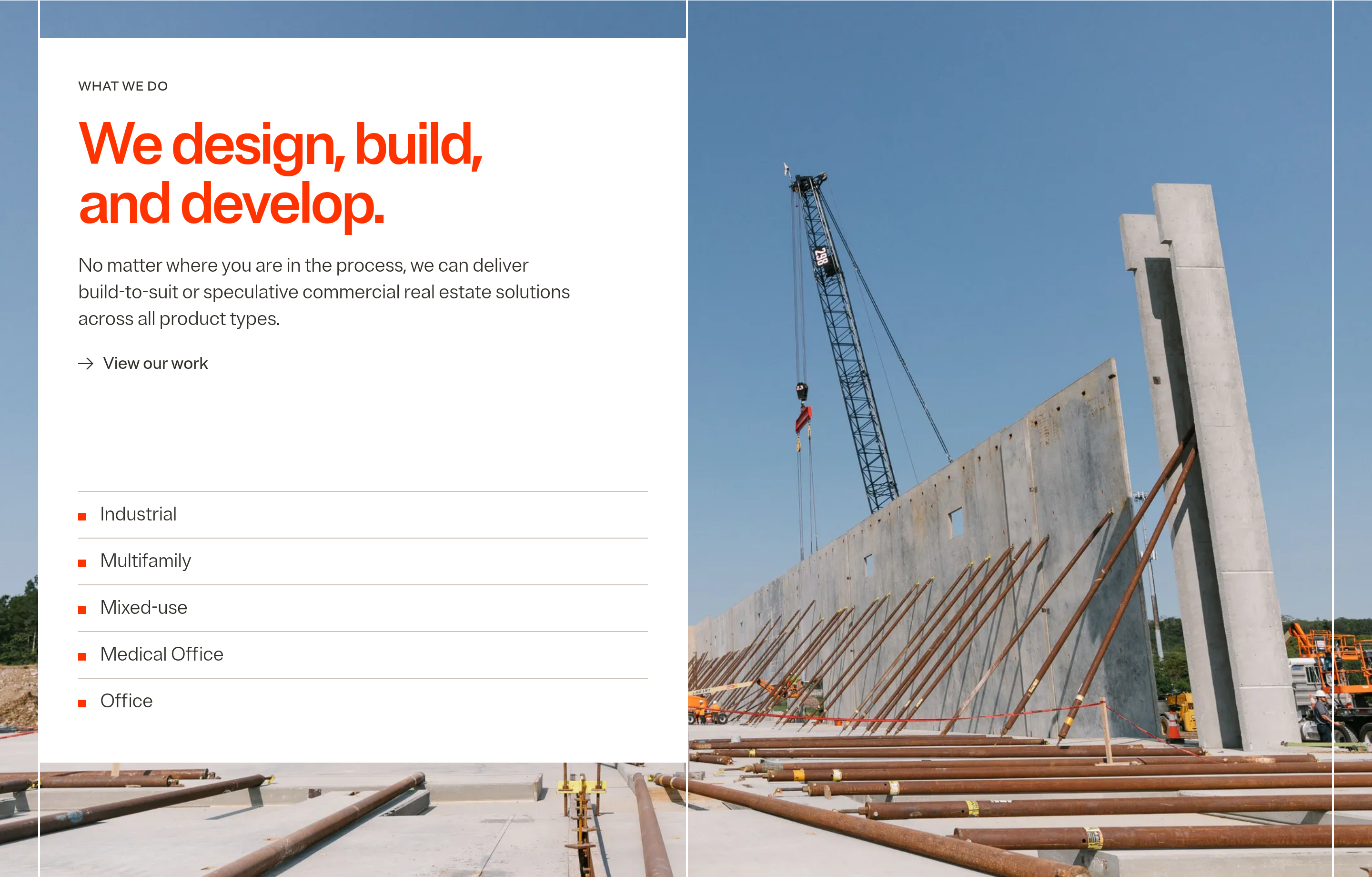 Merus Products design