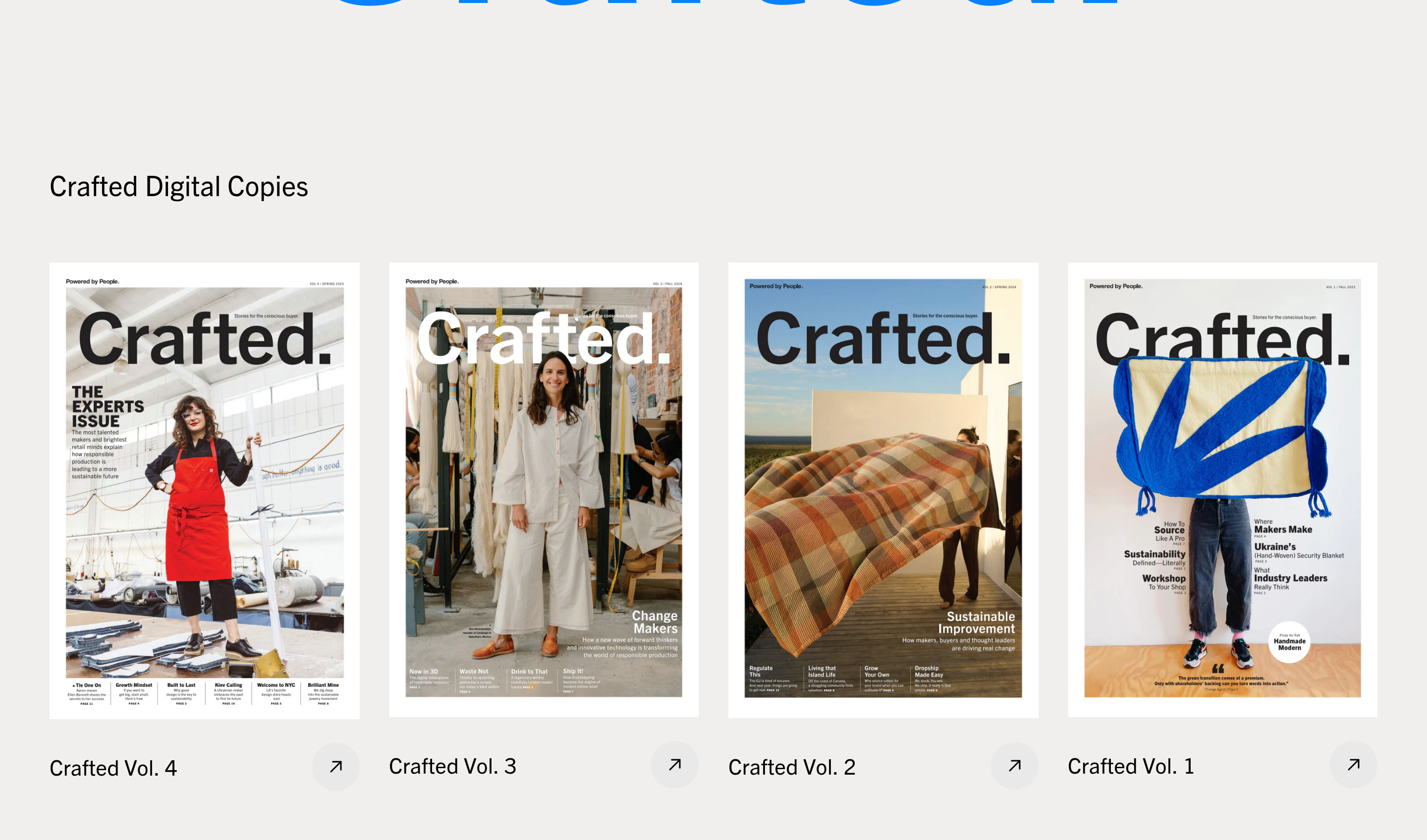 Powered by People Collections design
