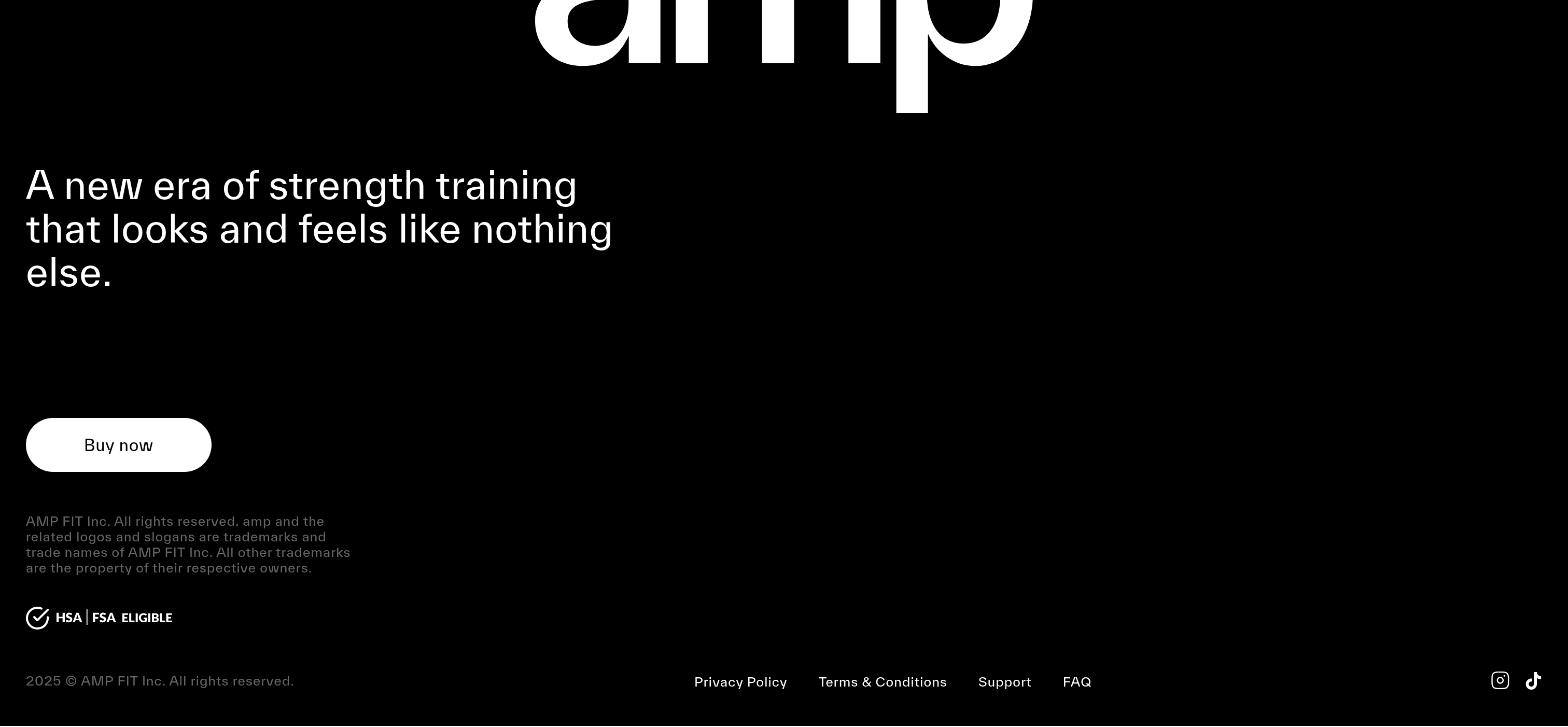 Amp Footer design
