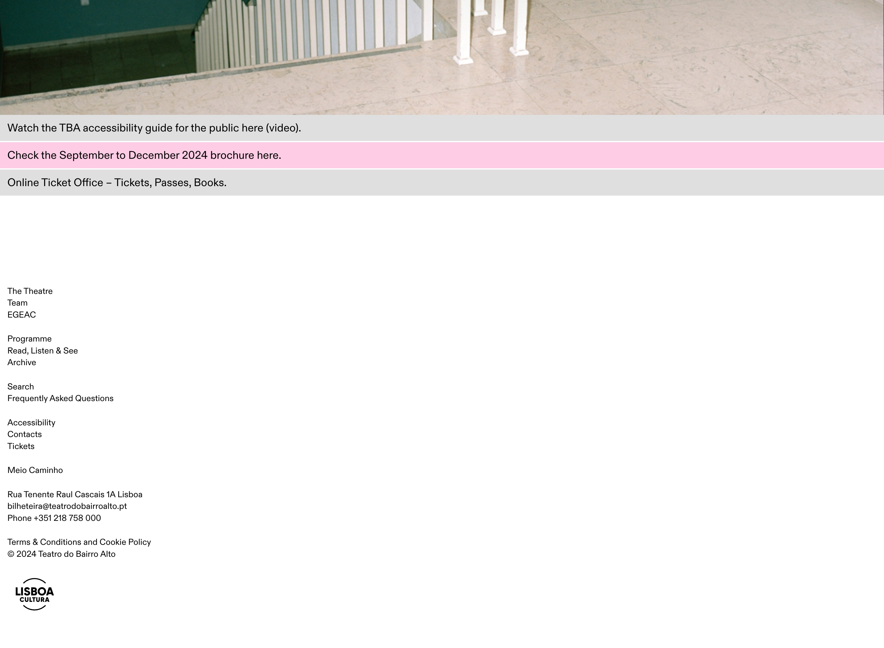 Contact section preview