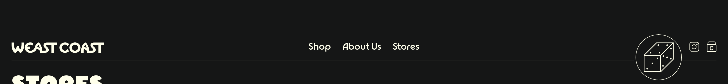 Weast Coast Games Header design