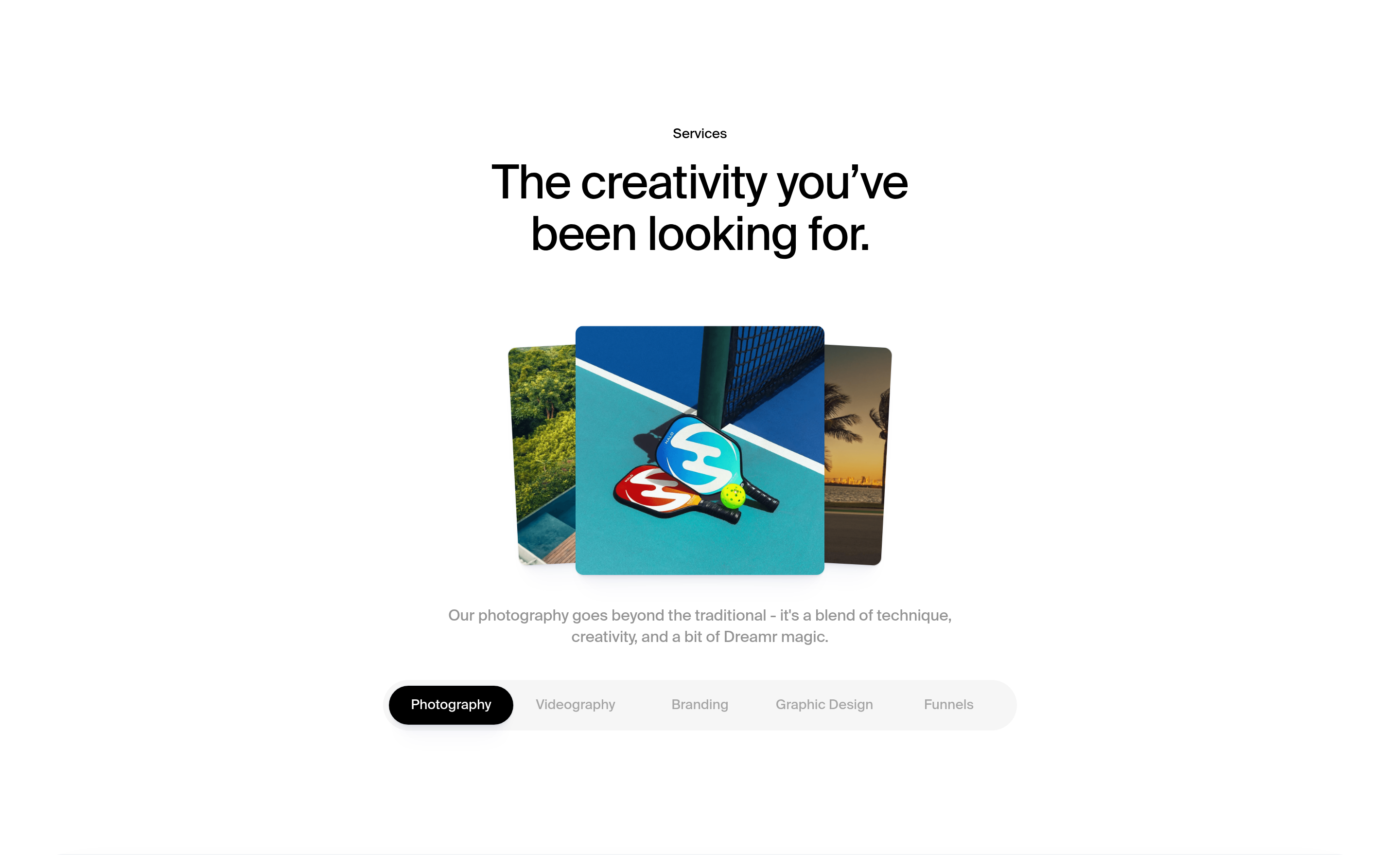 Dreamr Products design