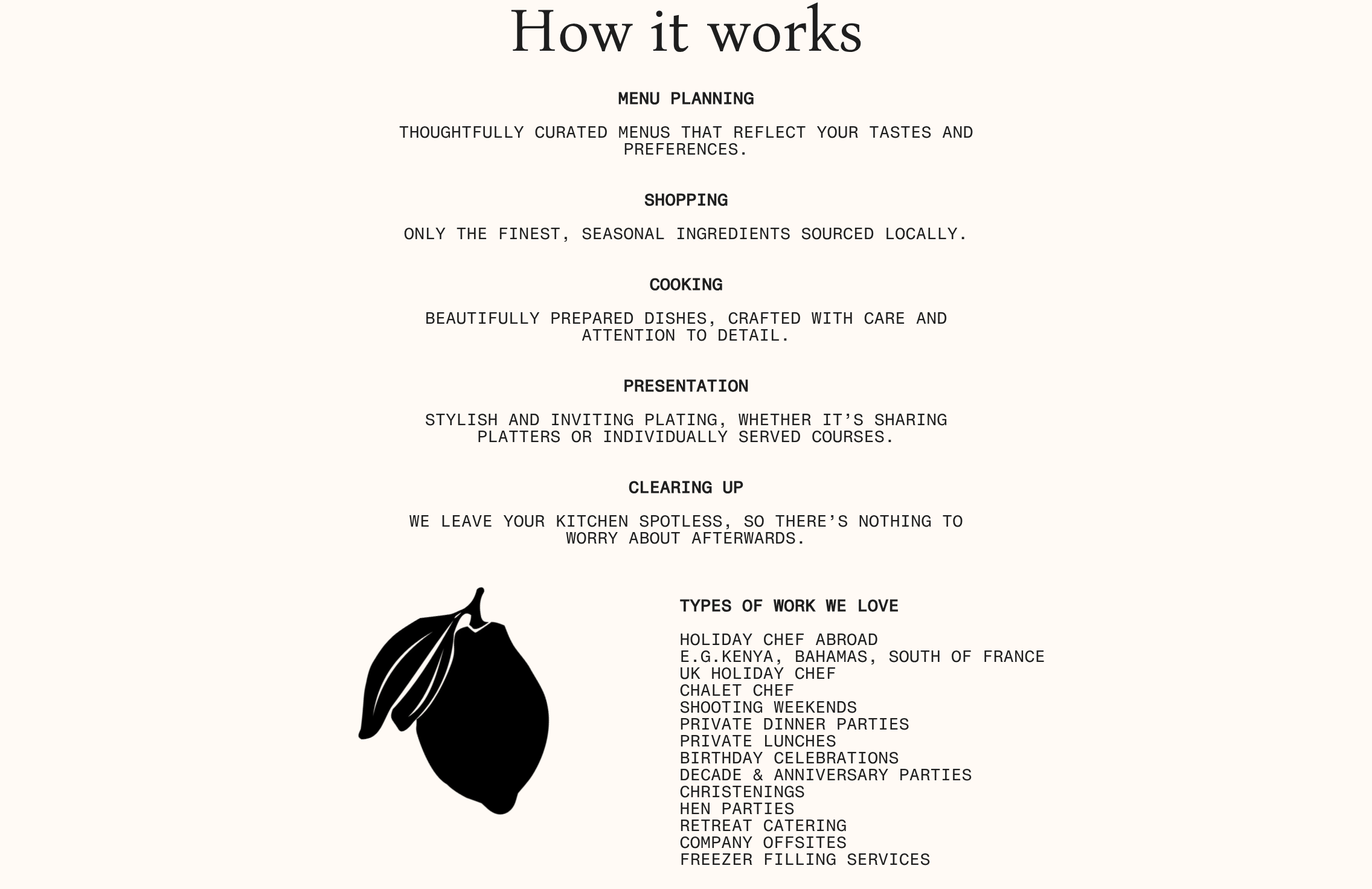 Flavour By Flora How It Works design