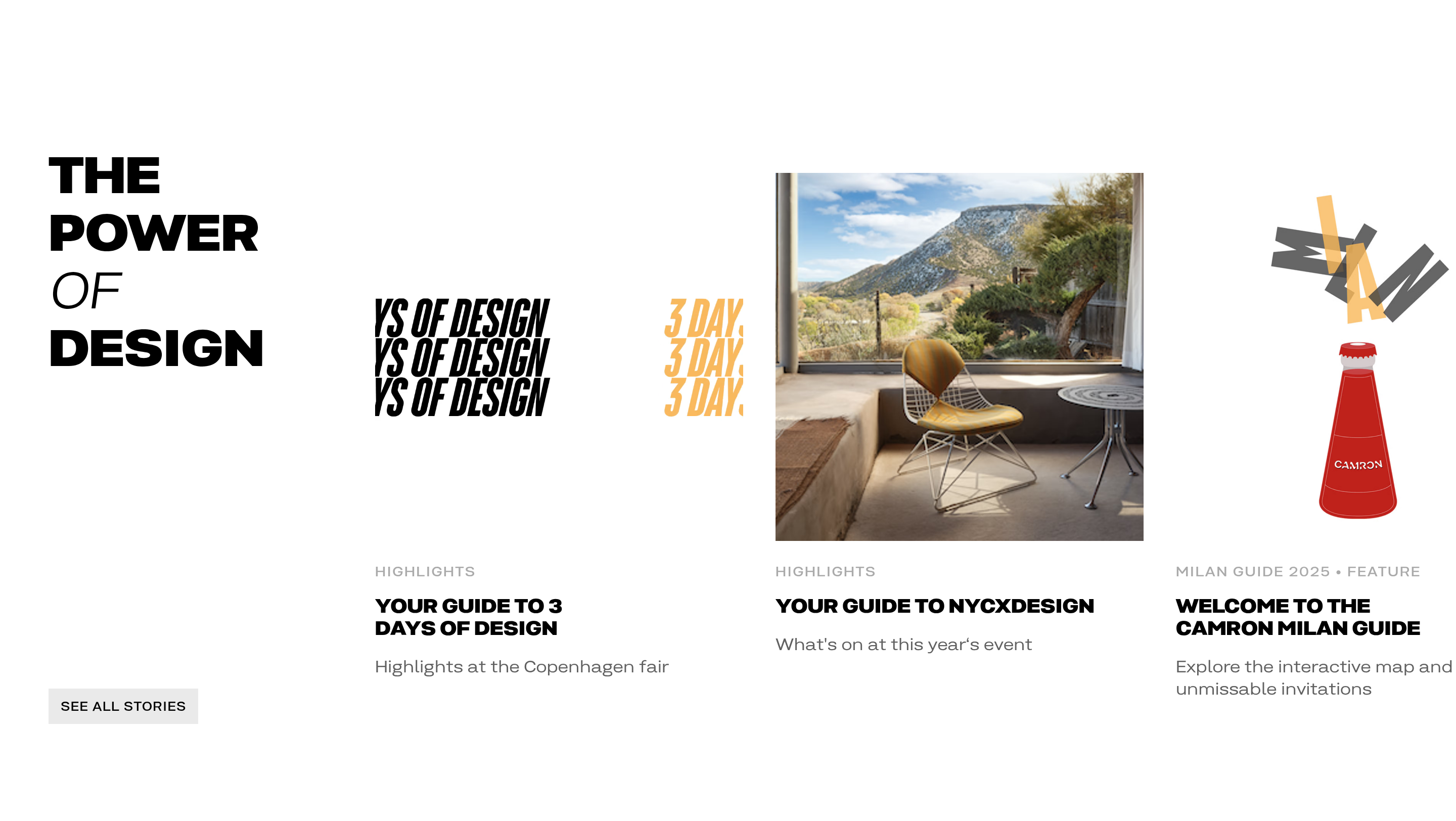 Camron Articles design