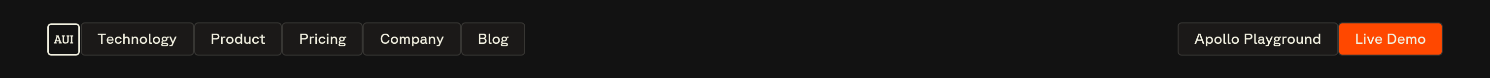 Aui Header design