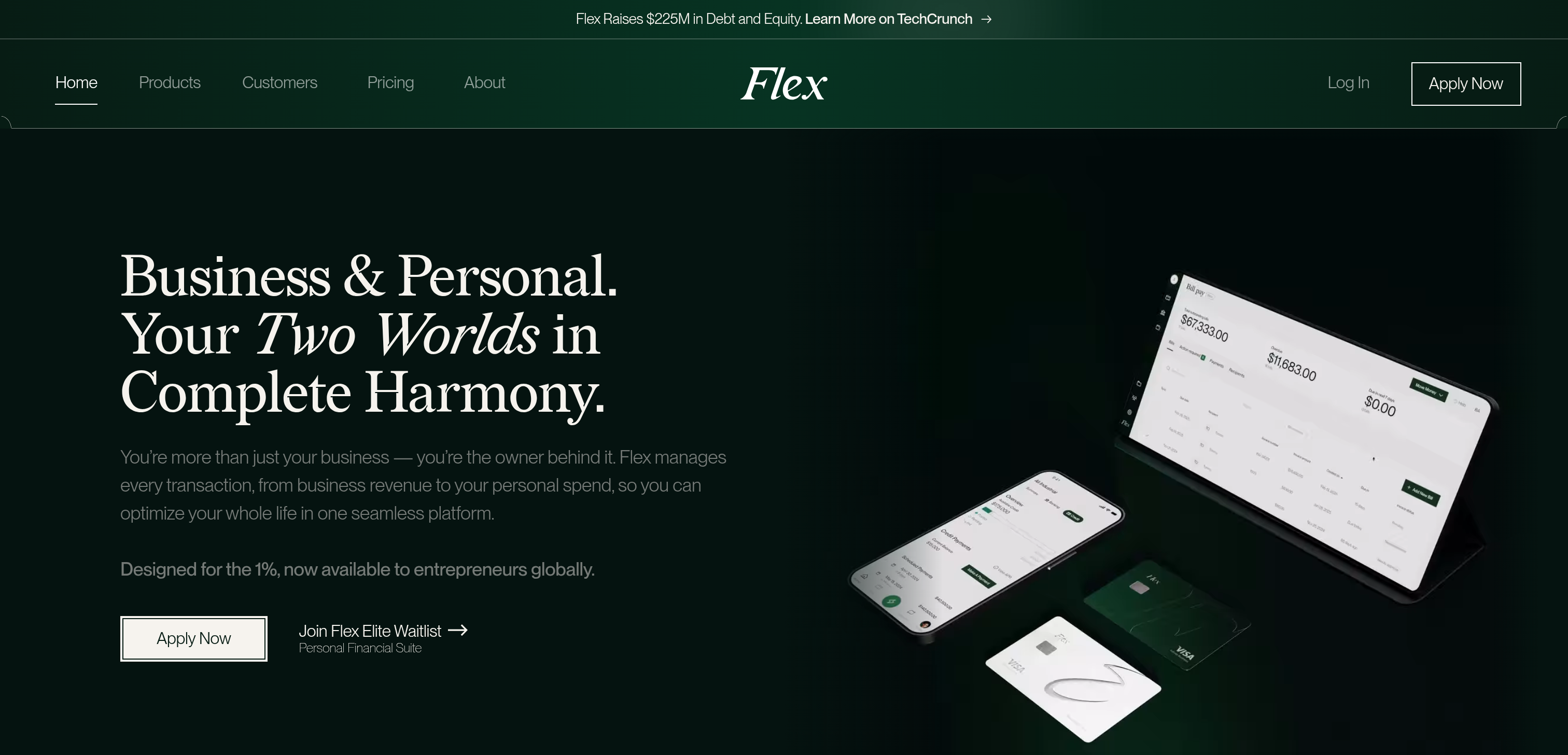 Flex Hero design