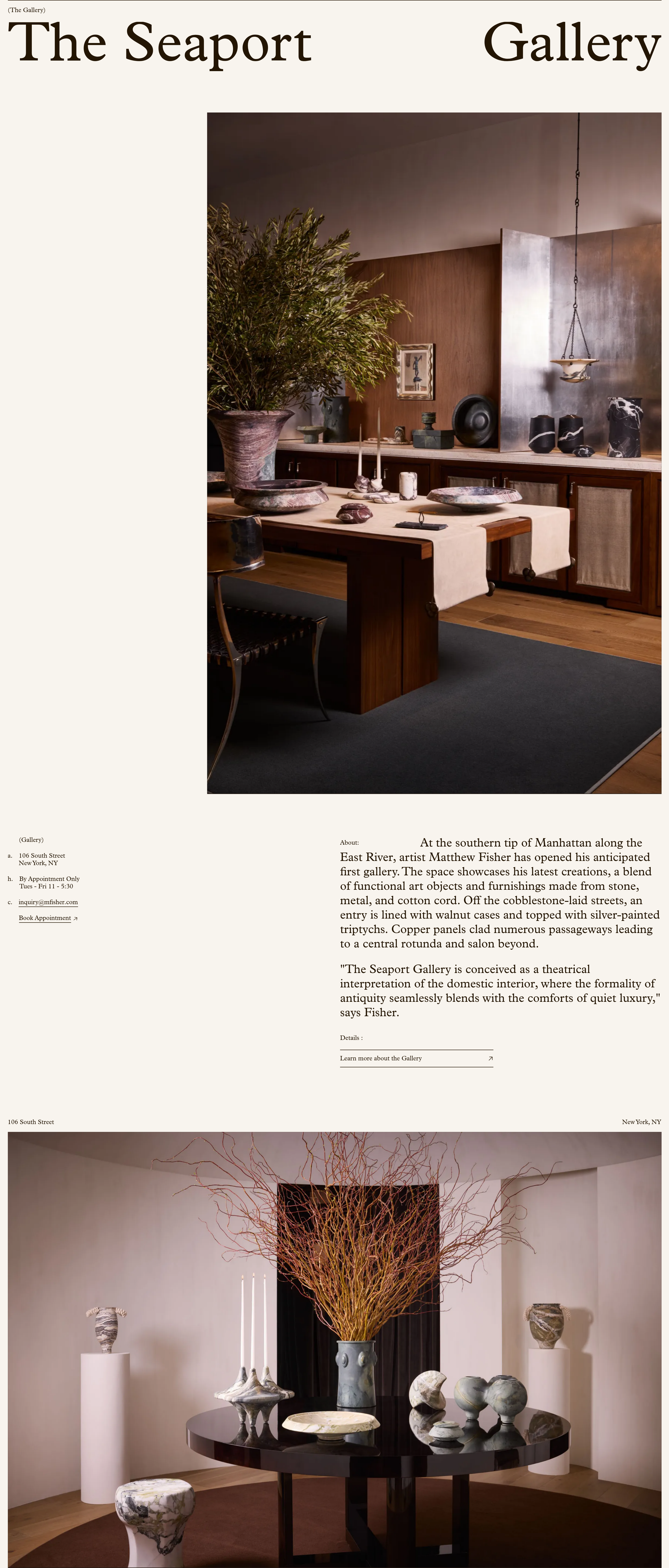 Matthew Fisher About Us design