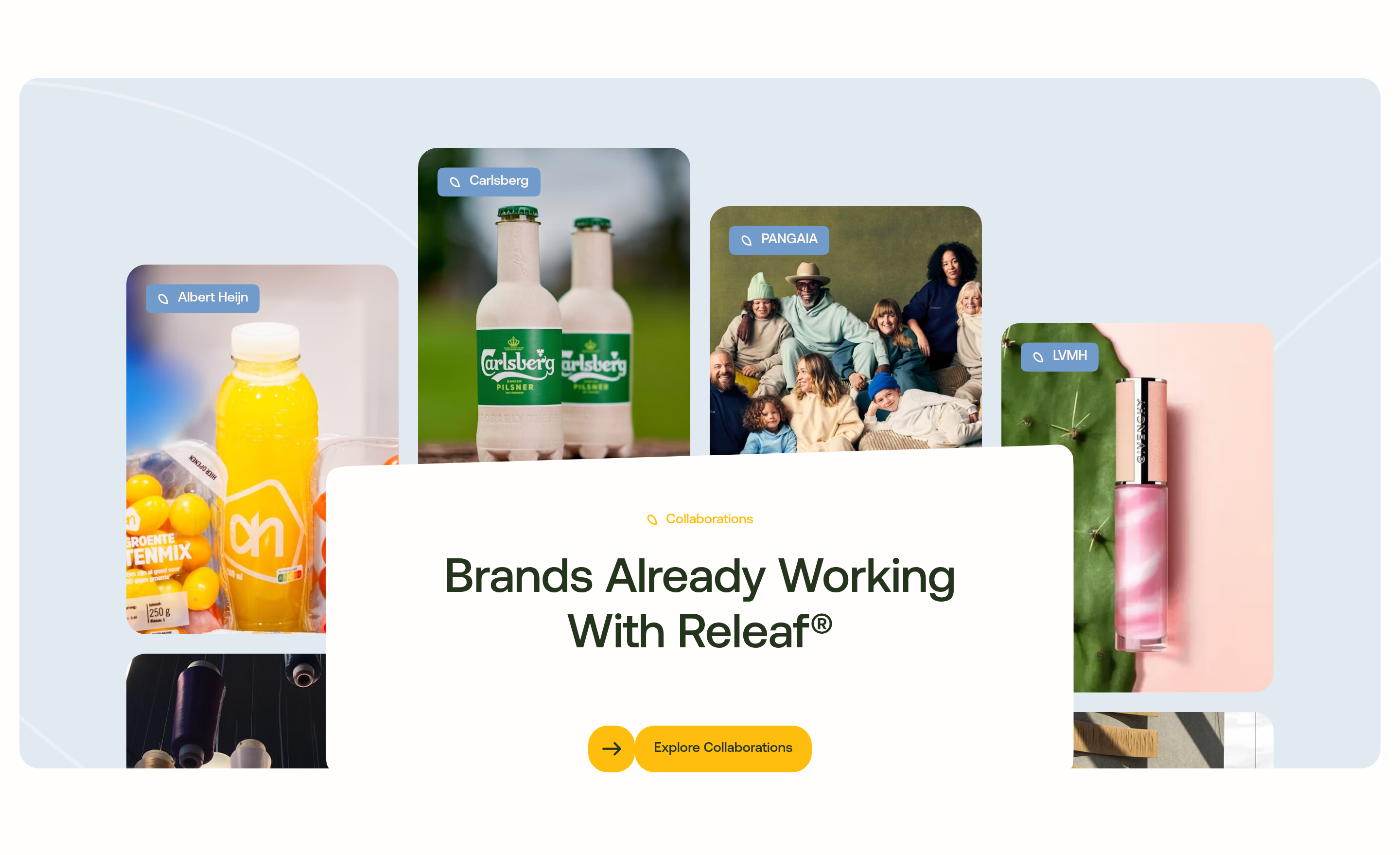 Releaf Client Logos design