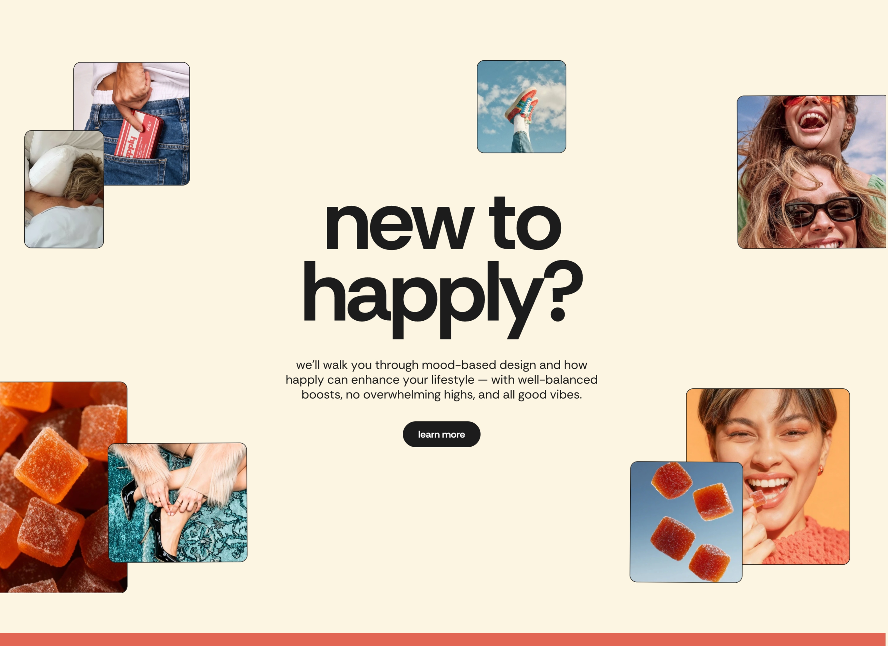 Happly Call to Action design
