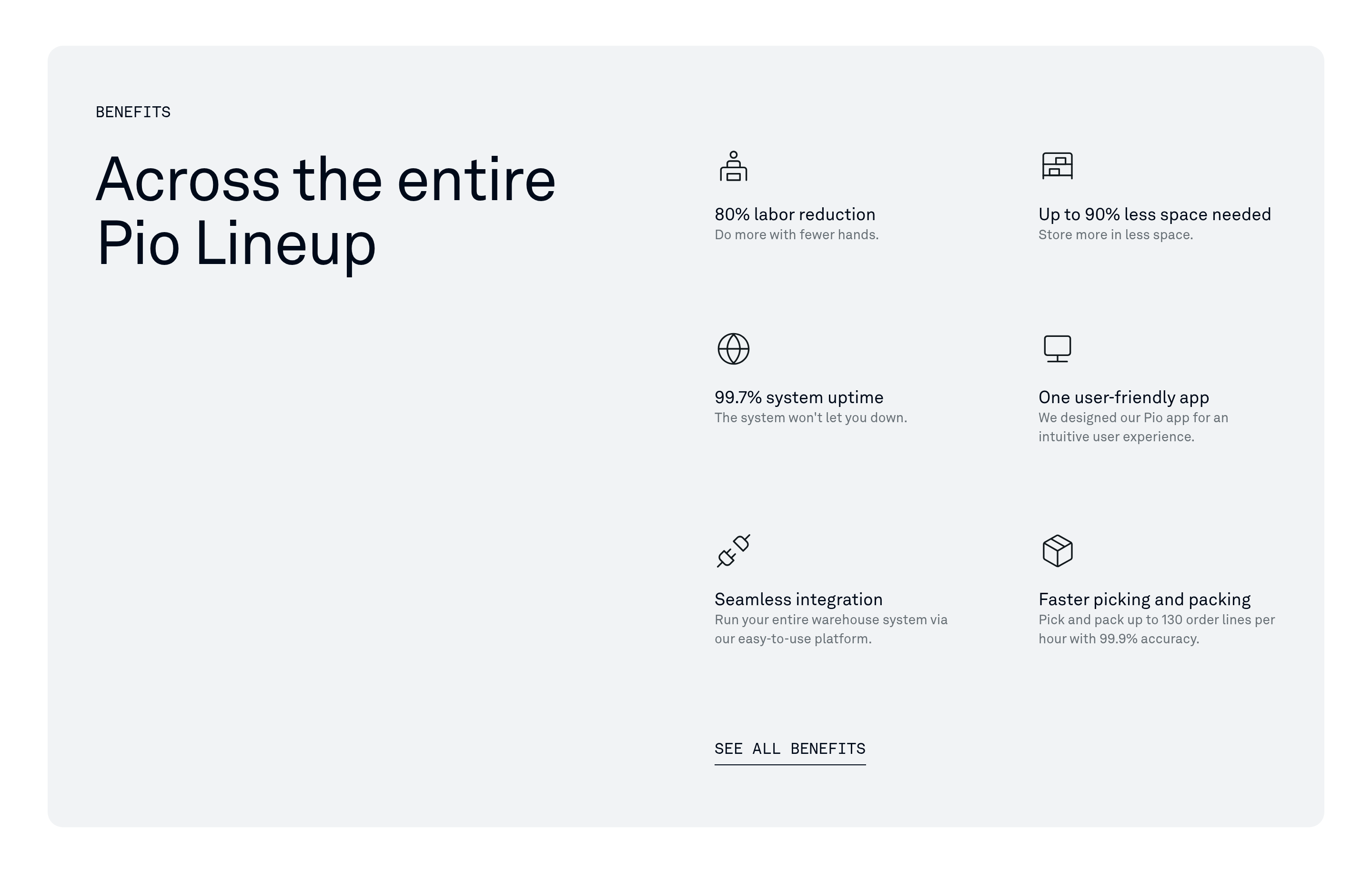 Zapio Benefits design