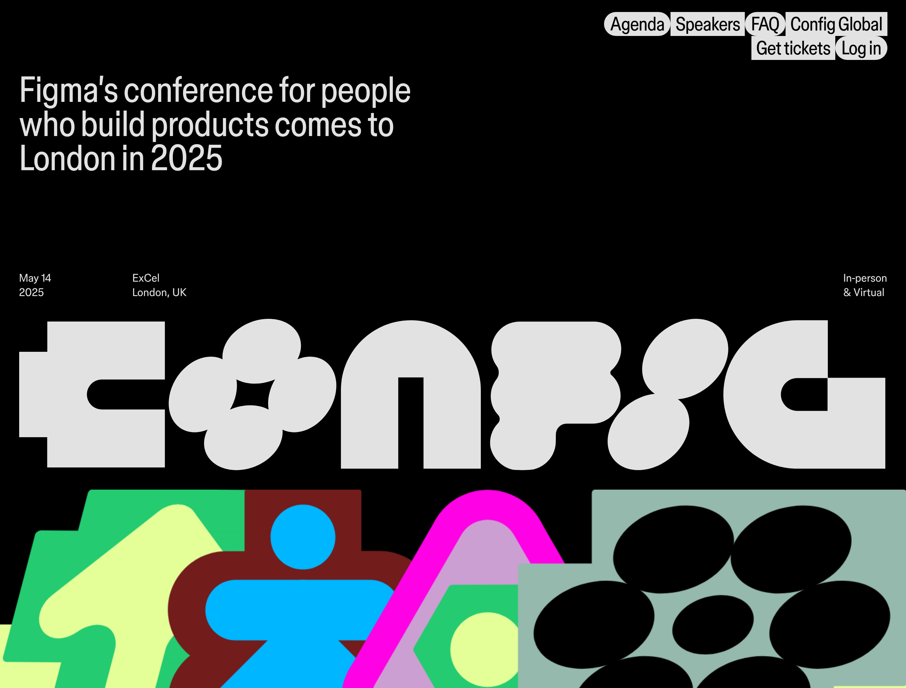 Figma Config 2025 Hero design