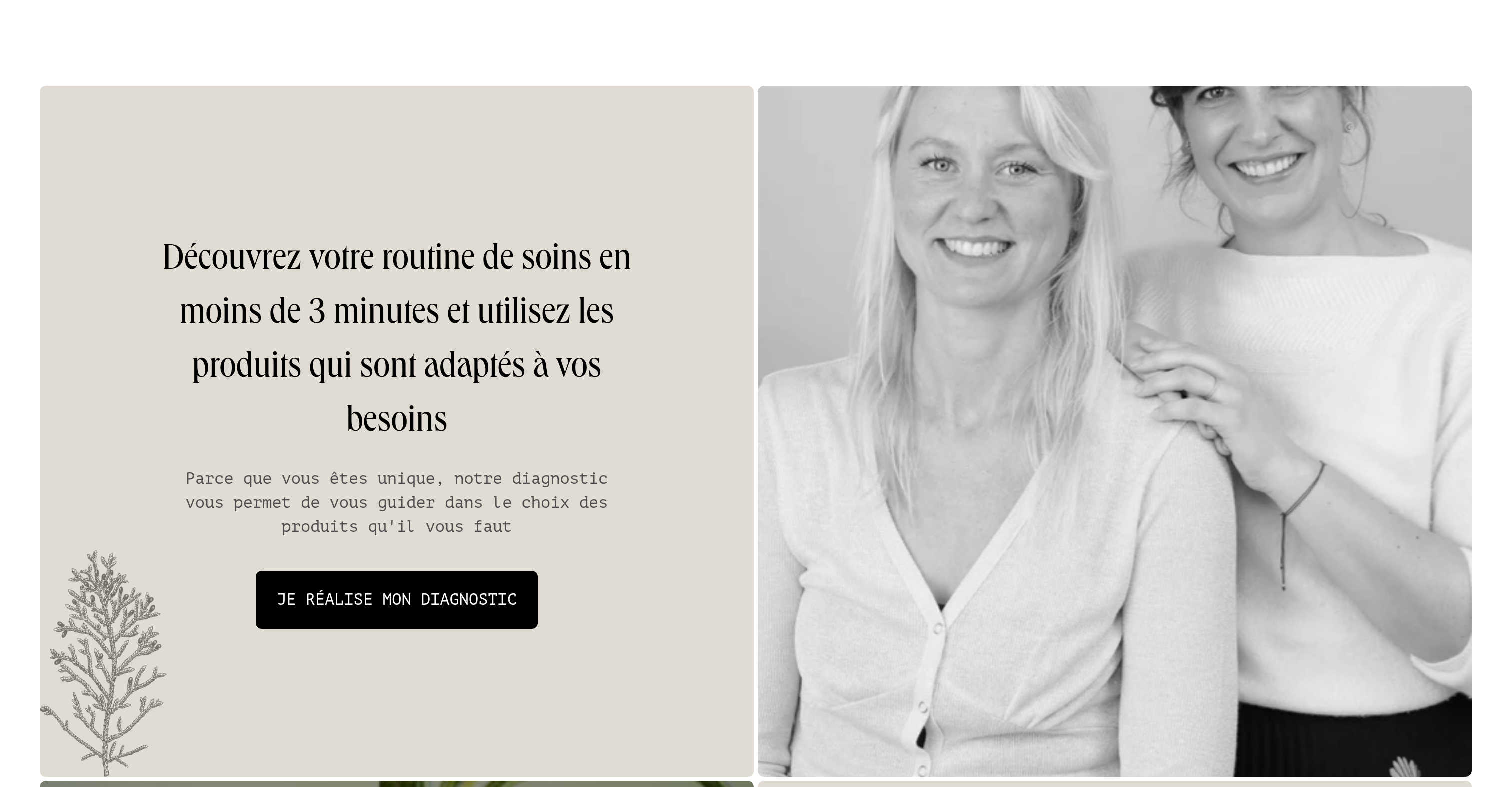 Les Panacées Call to Action design