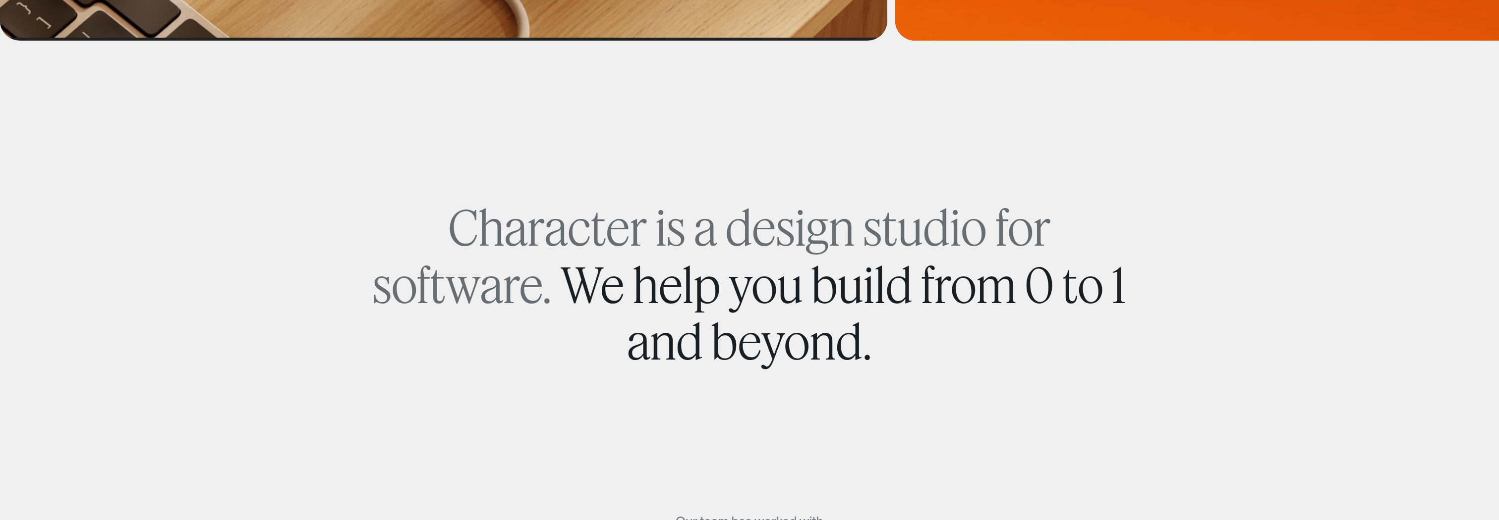 Character Value Proposition design