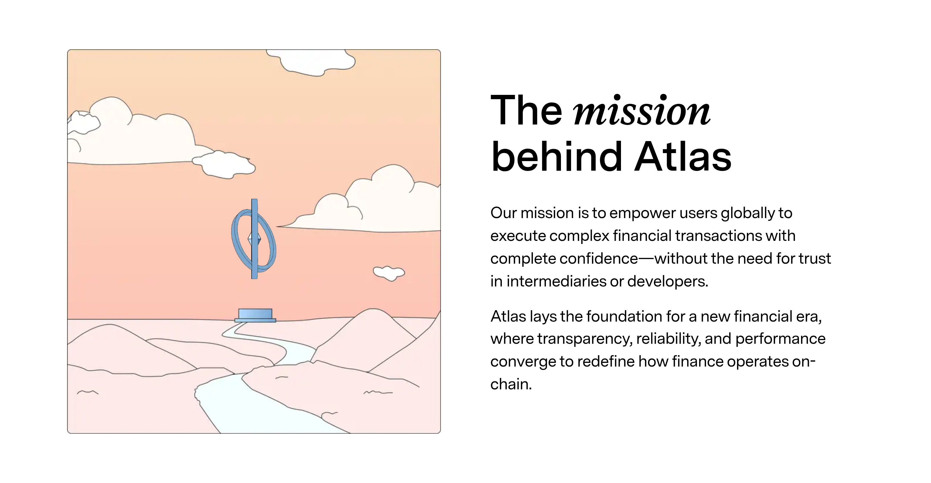 Atlas Mission design