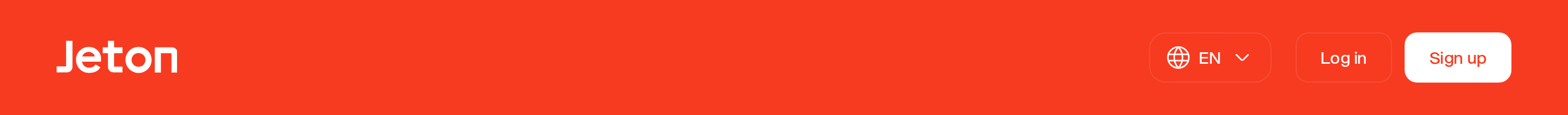 Jeton Header design