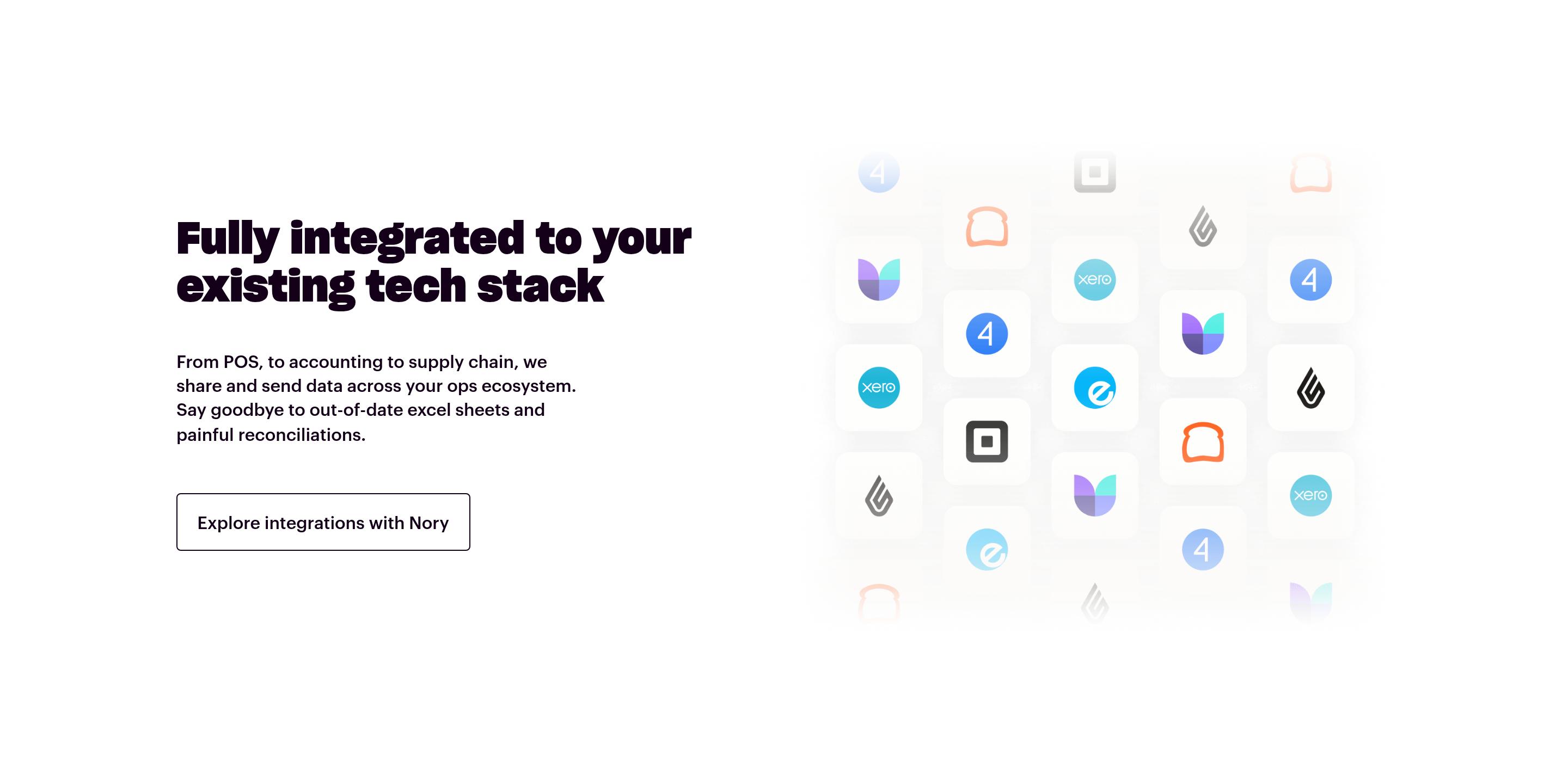 Integrations section preview