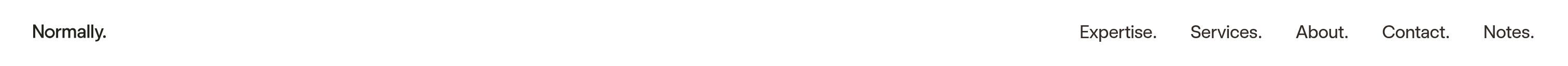 Normally Header design