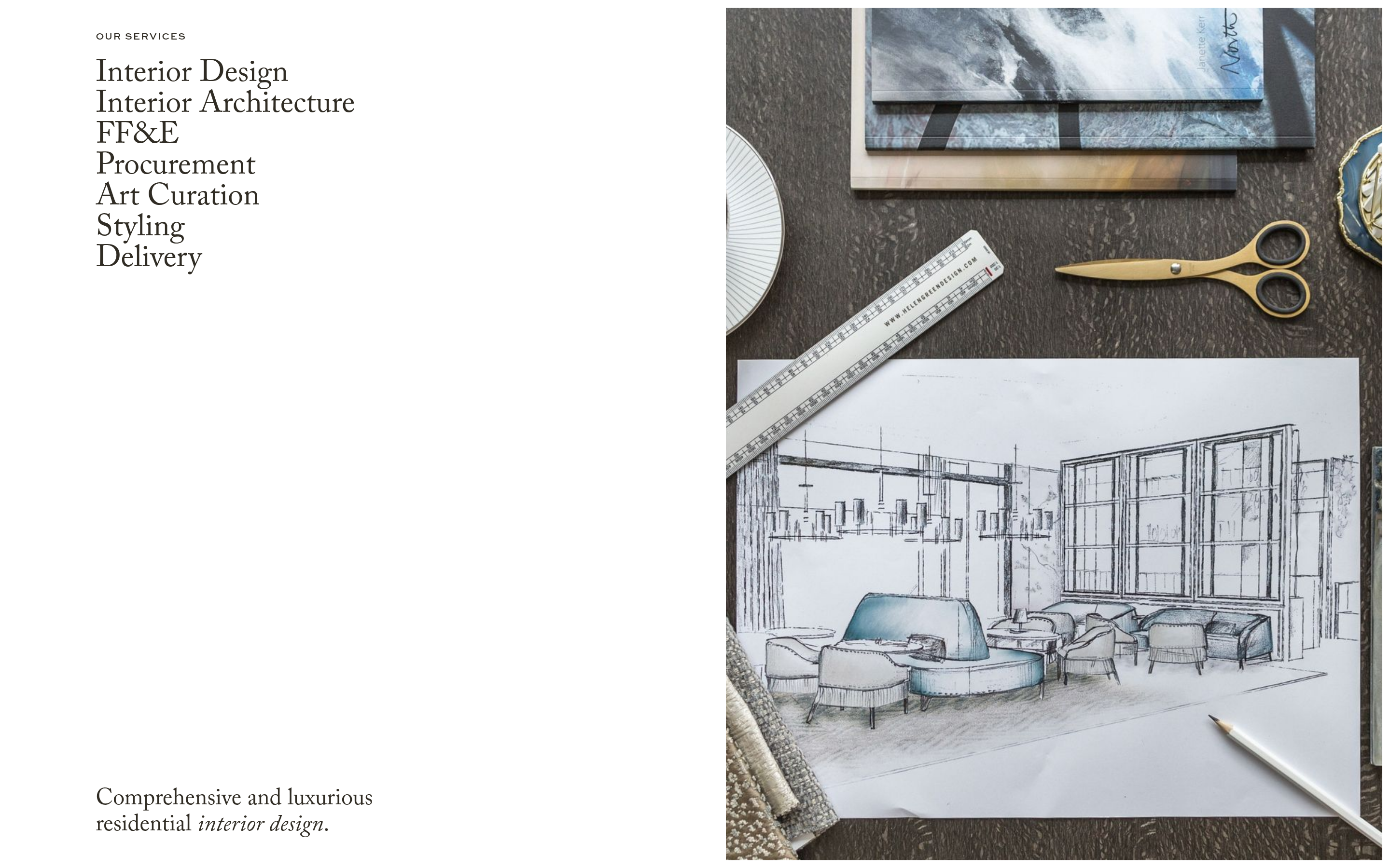 Helen Green Design Feature design