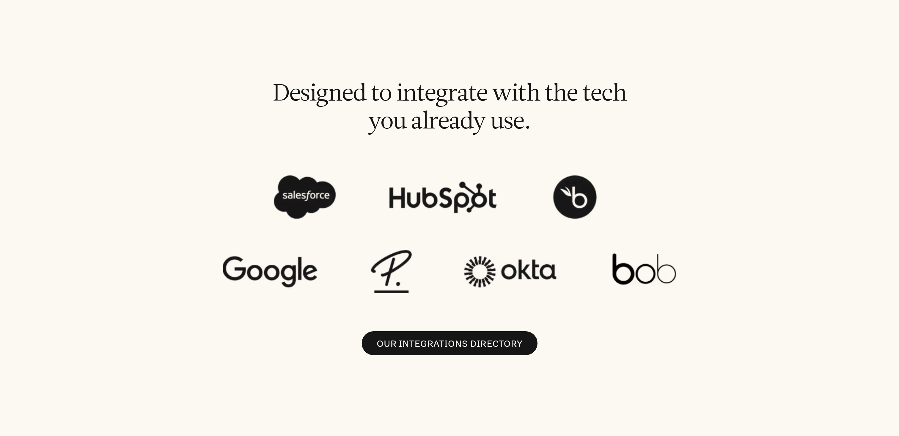 &Open Integrations design