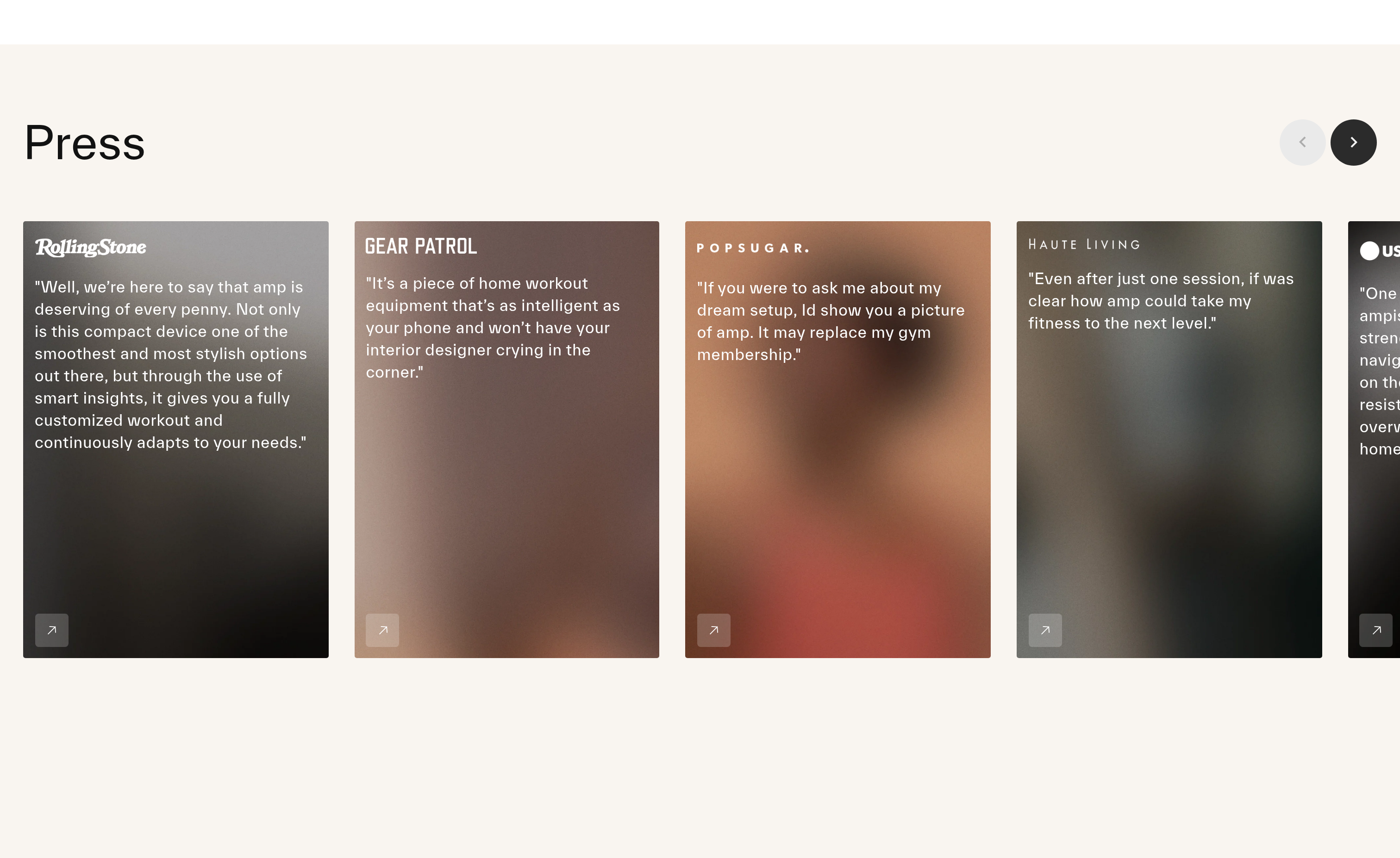 Amp Reviews design