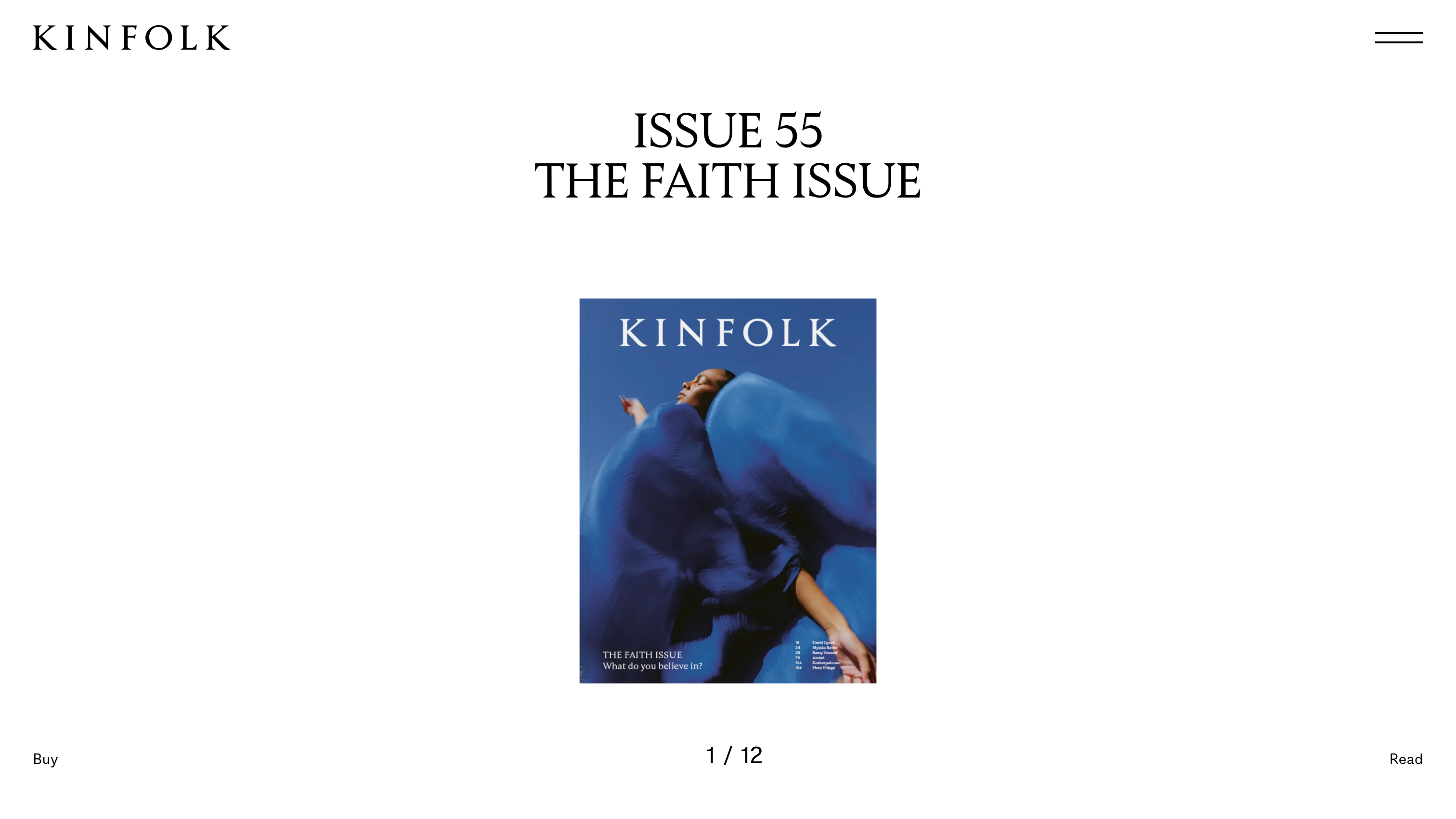 Kinfolk Hero design