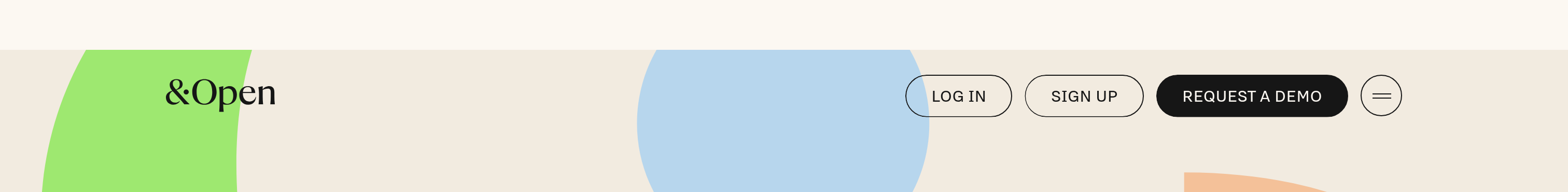 &Open Header design