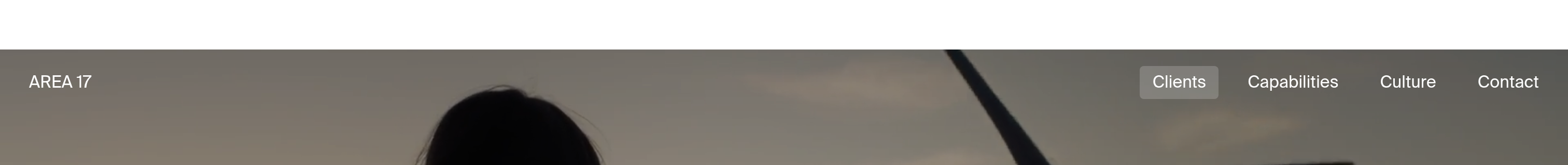Area 17 Header design