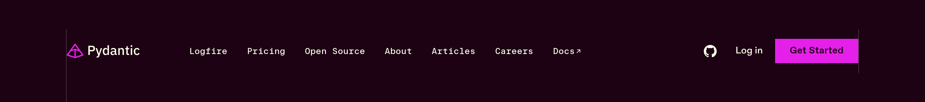 Pydantic Header design