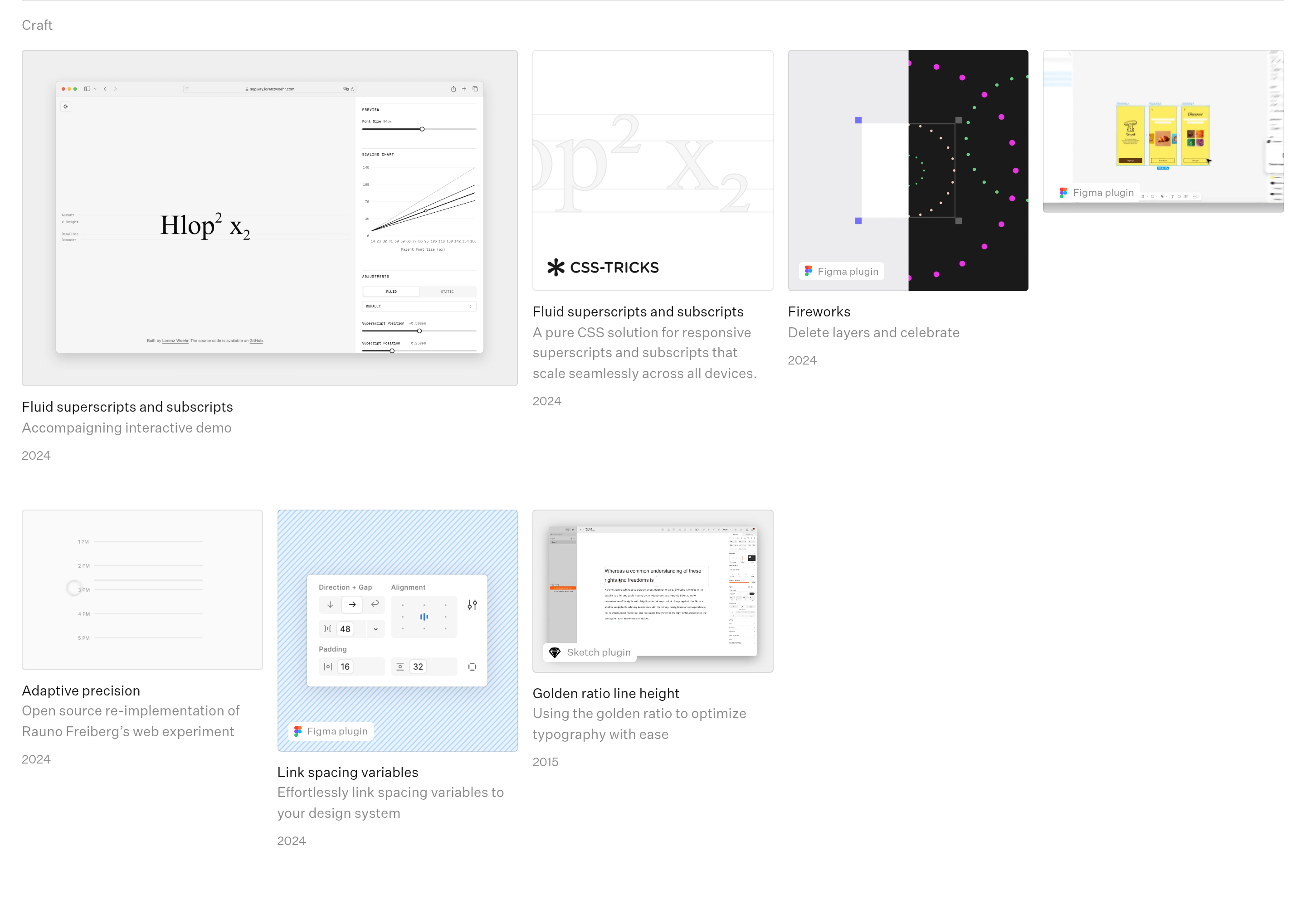 Lorenz Woehr Articles design