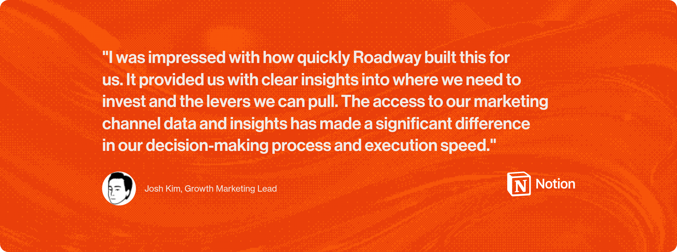 Roadway Testimonial design