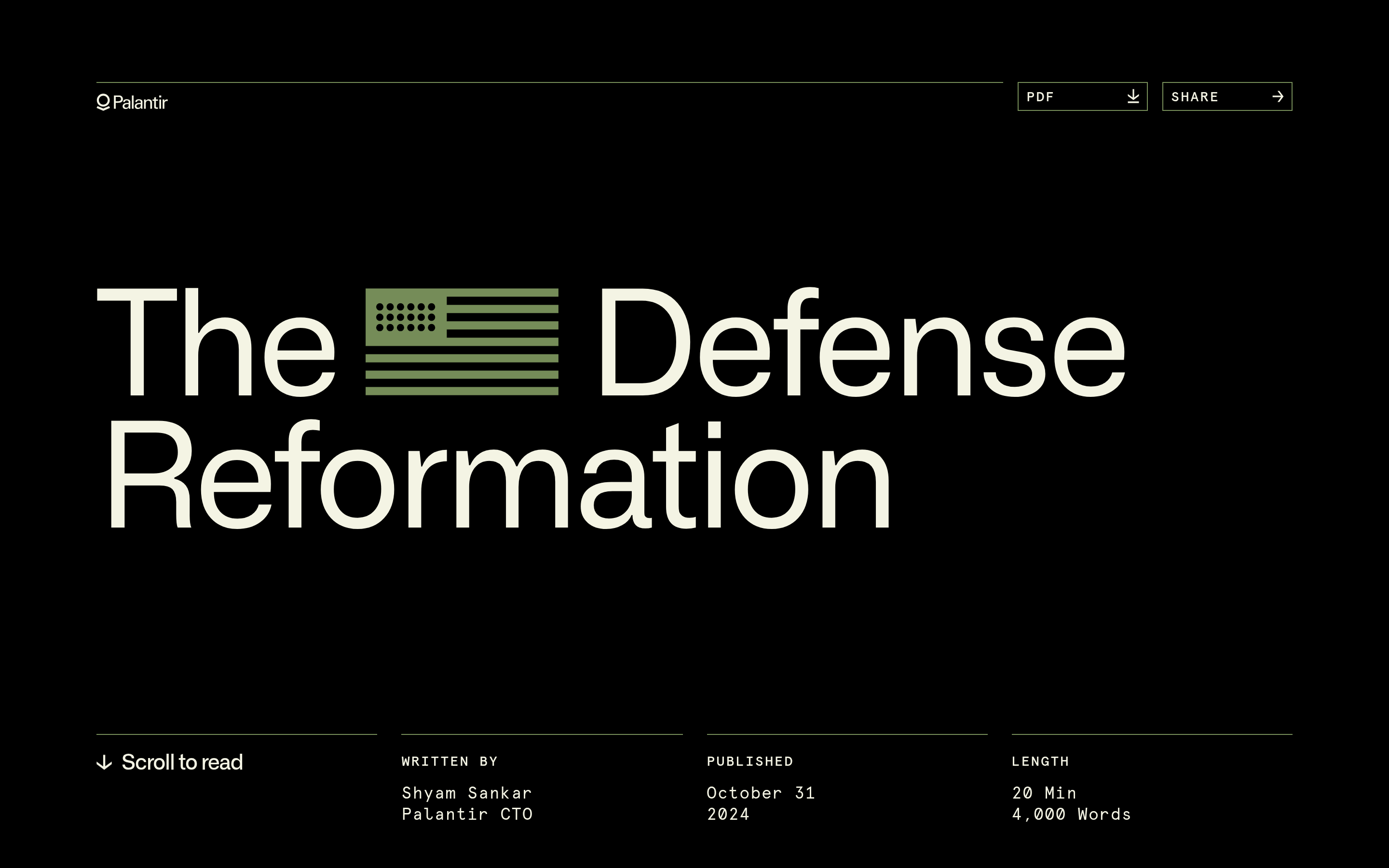 The Defense Reformation Hero design