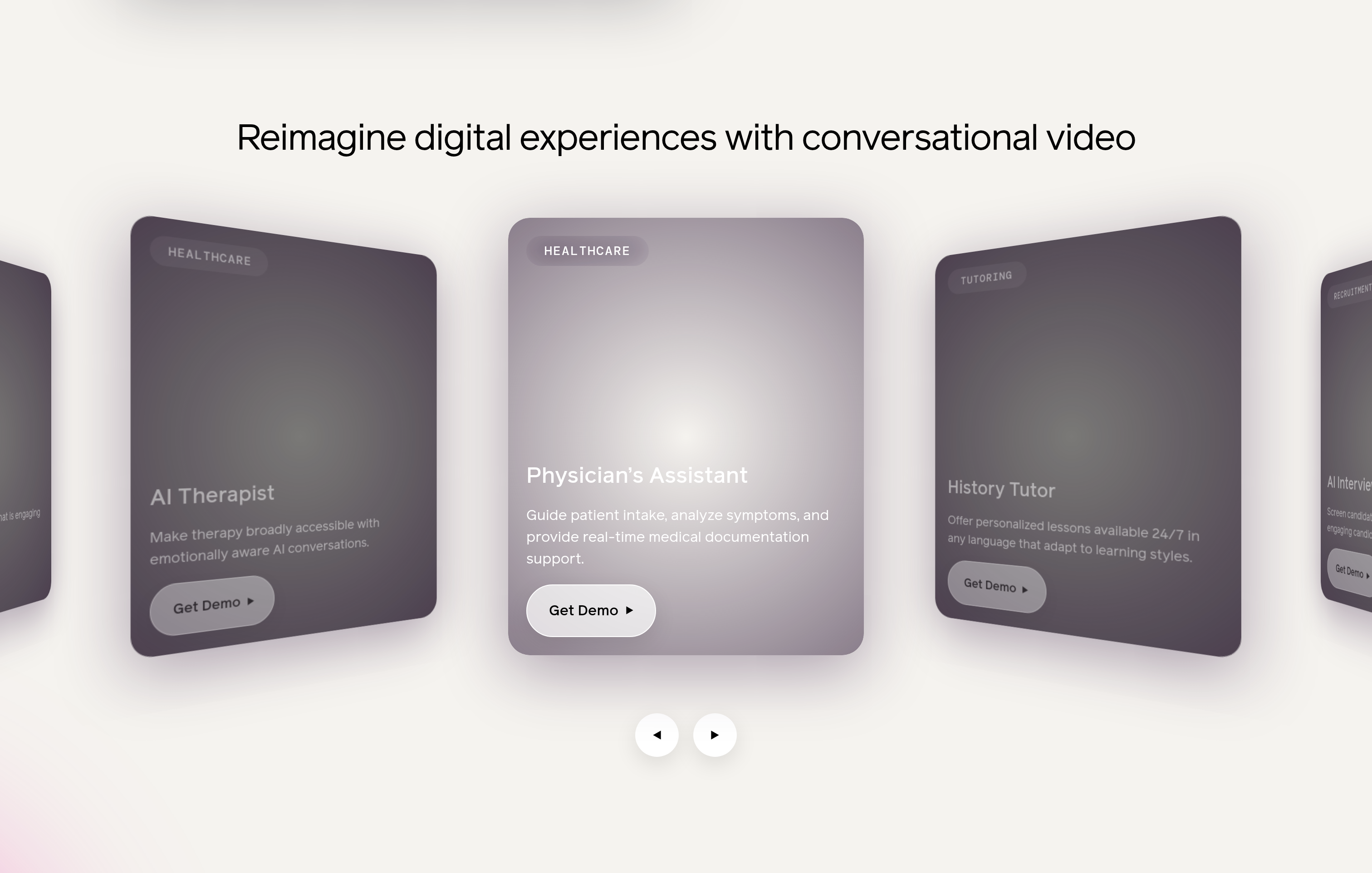 Tavus How It Works design