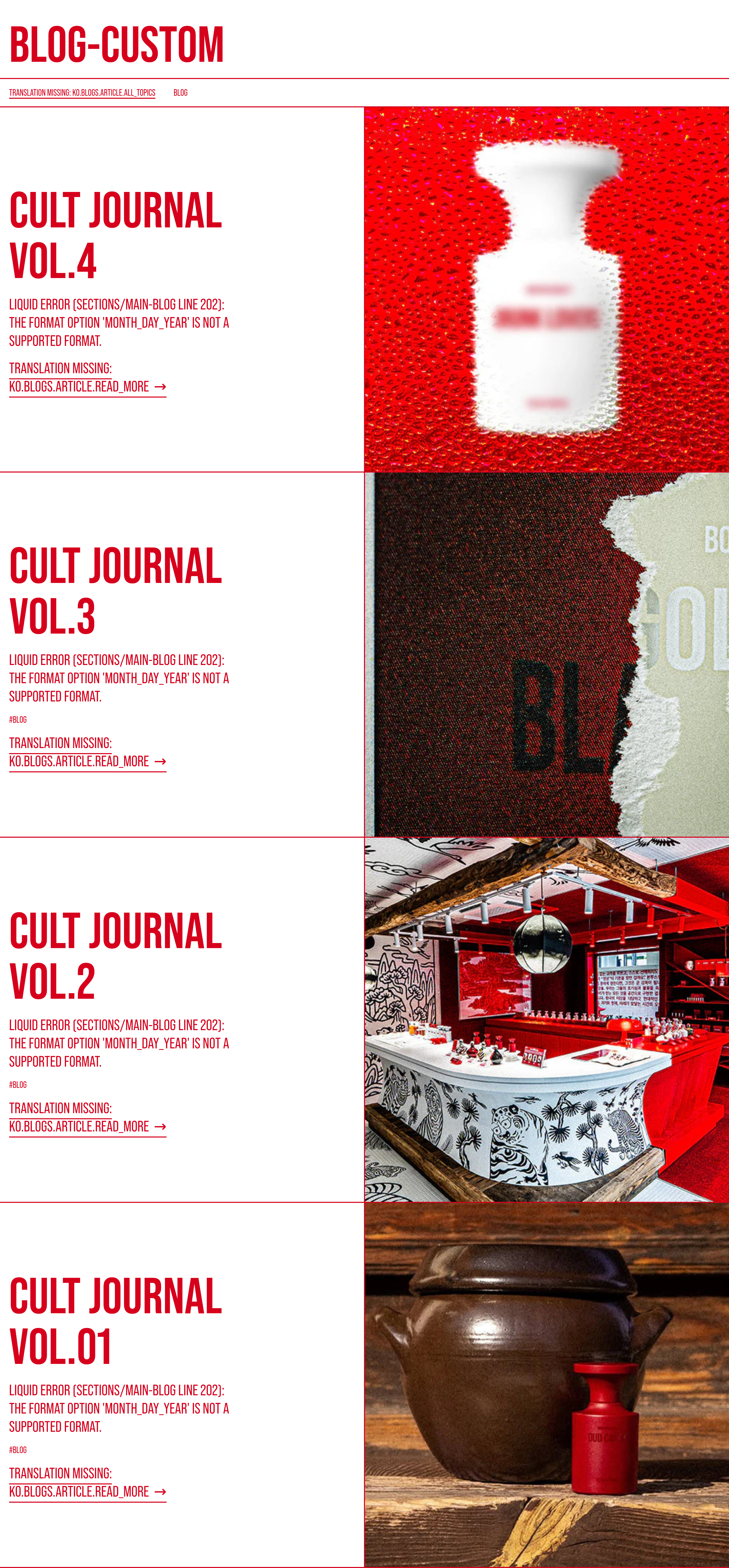 Borntostandout Blog design