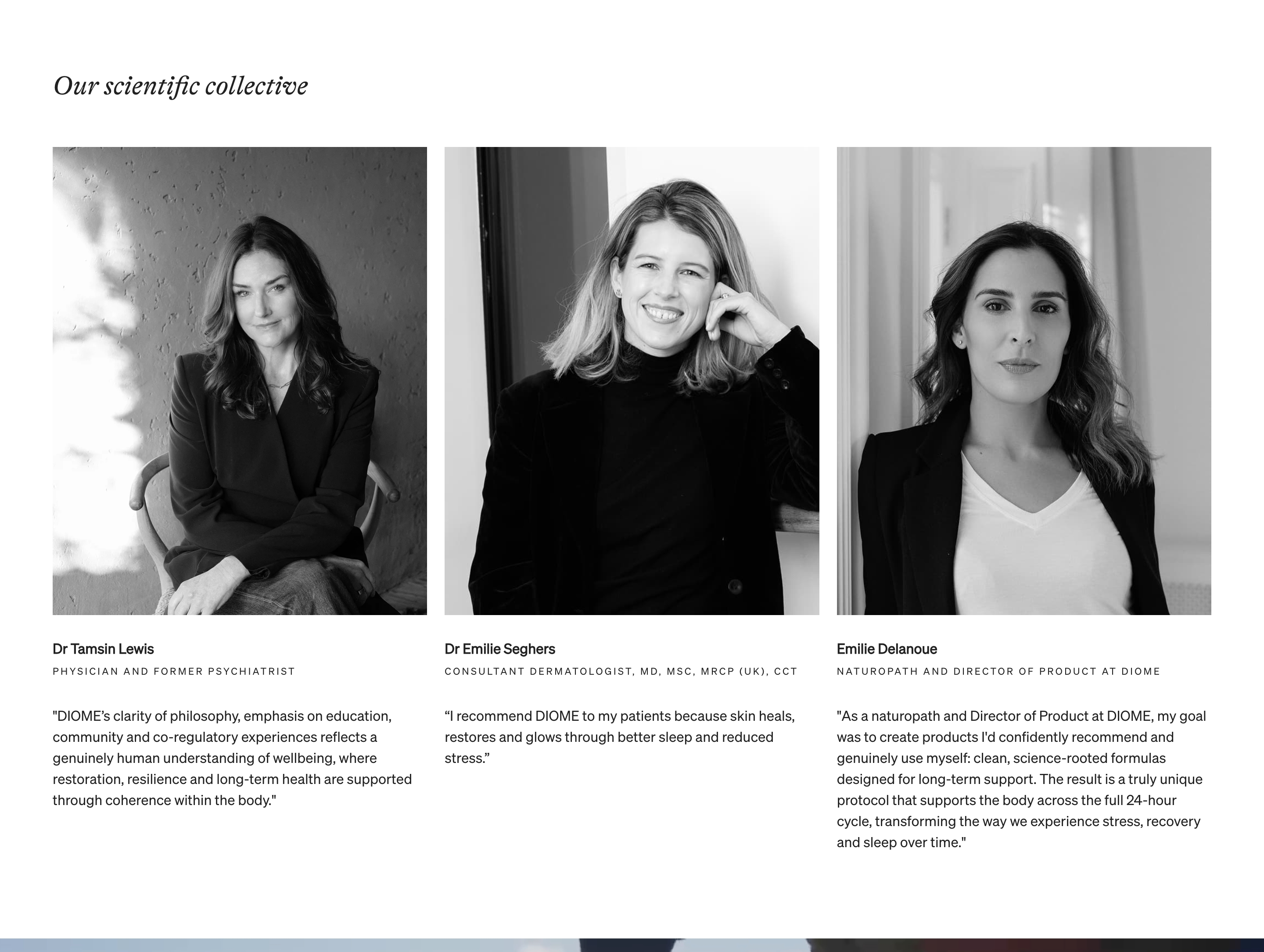 Diome Team design