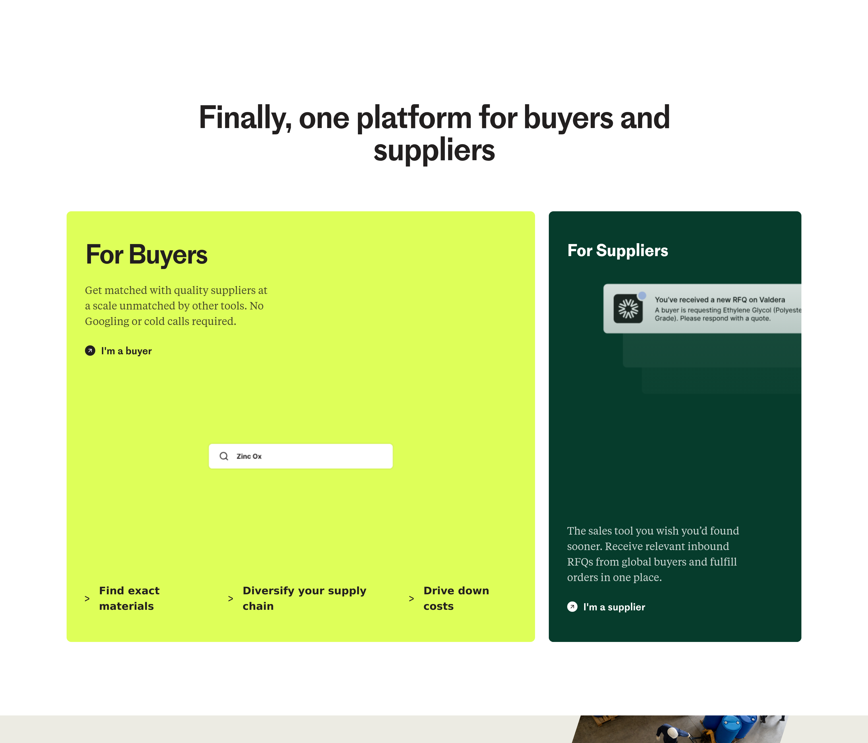 Valdera Value Proposition design