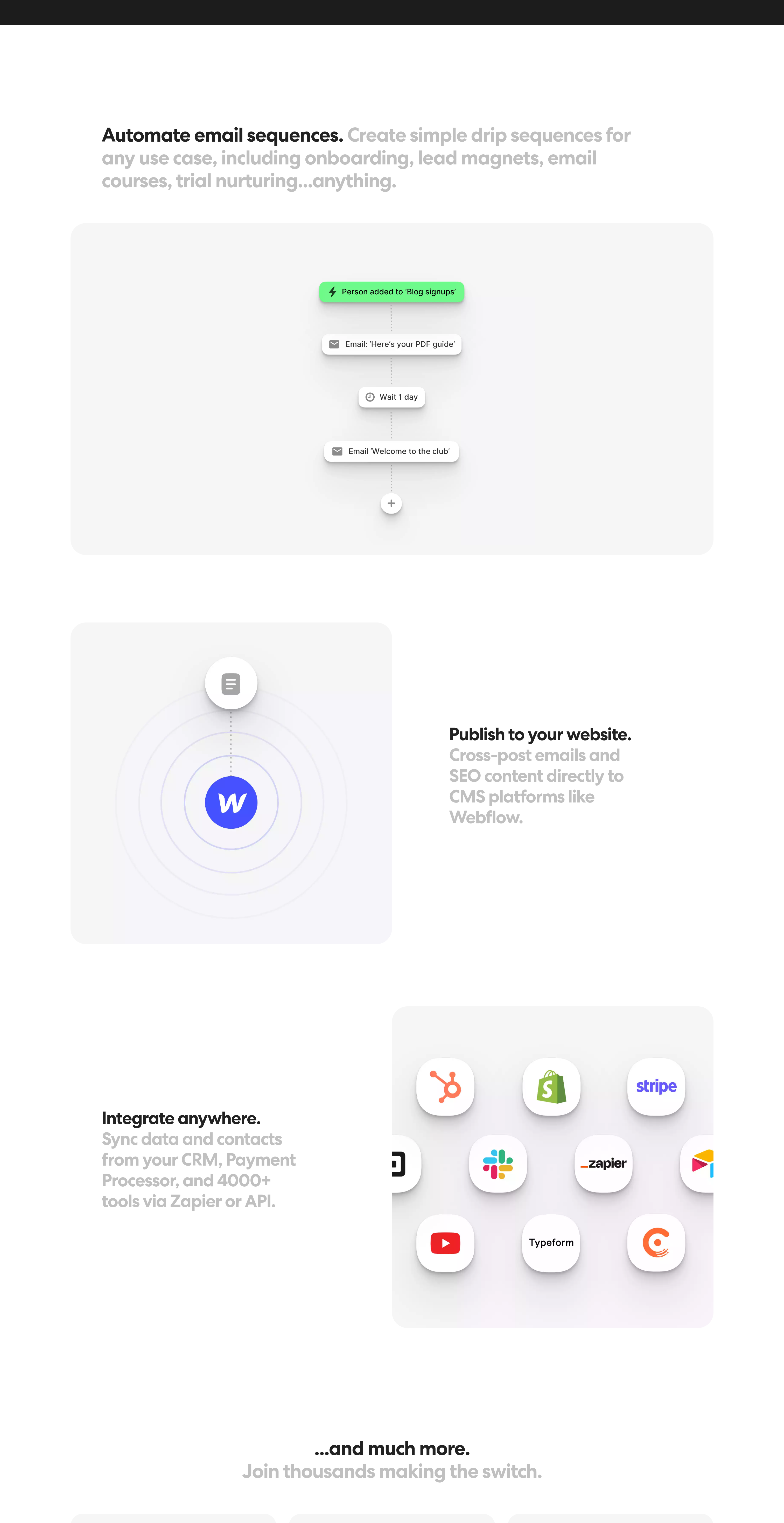 Audienceful Feature design