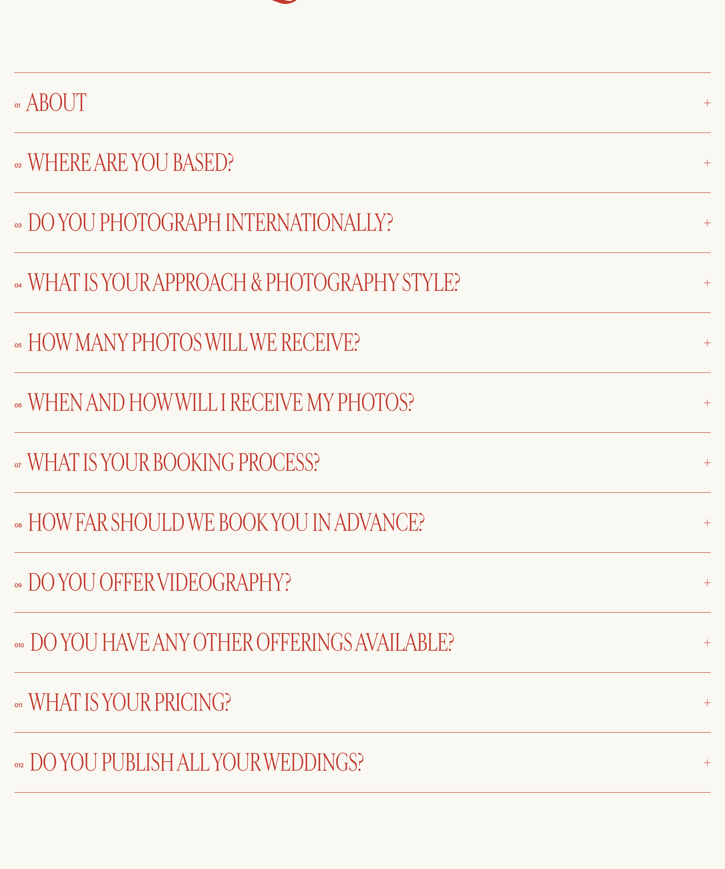 Yolanta Birkhane Studio FAQ design