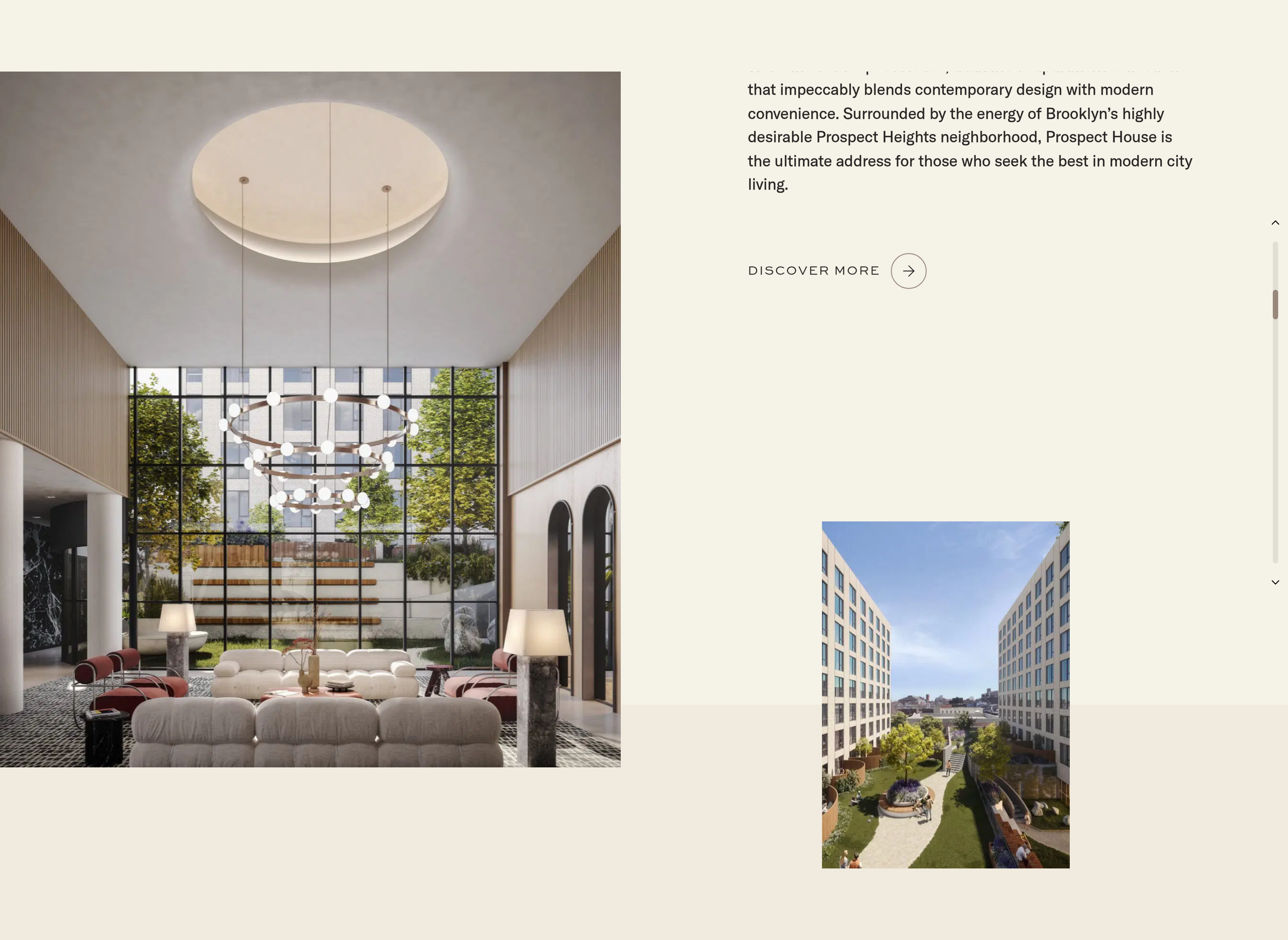 Prospect House About Us design