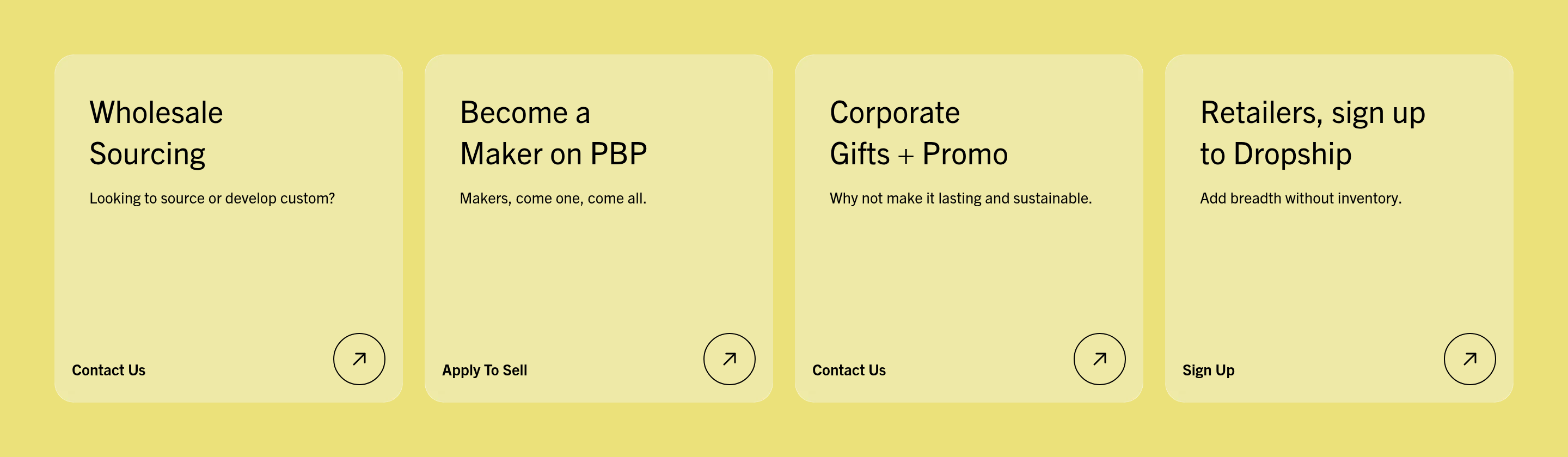 Powered by People Call to Action design