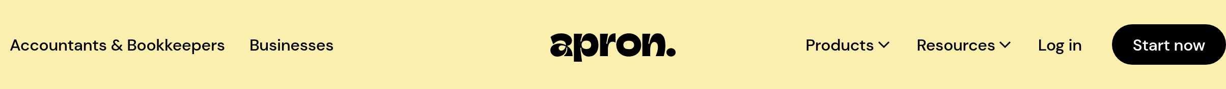Apron Header design