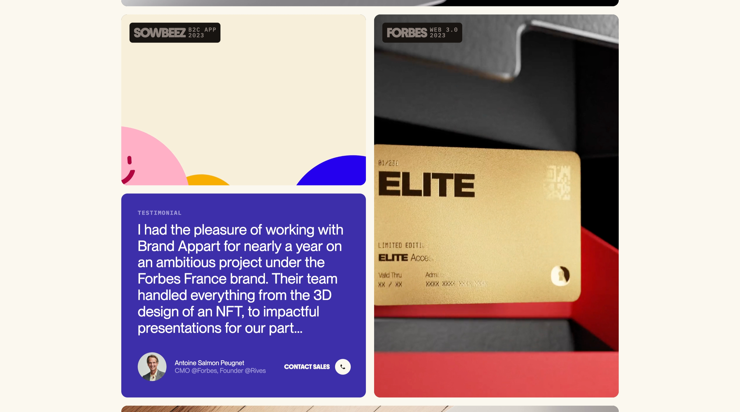 Brand Appart Case Study design