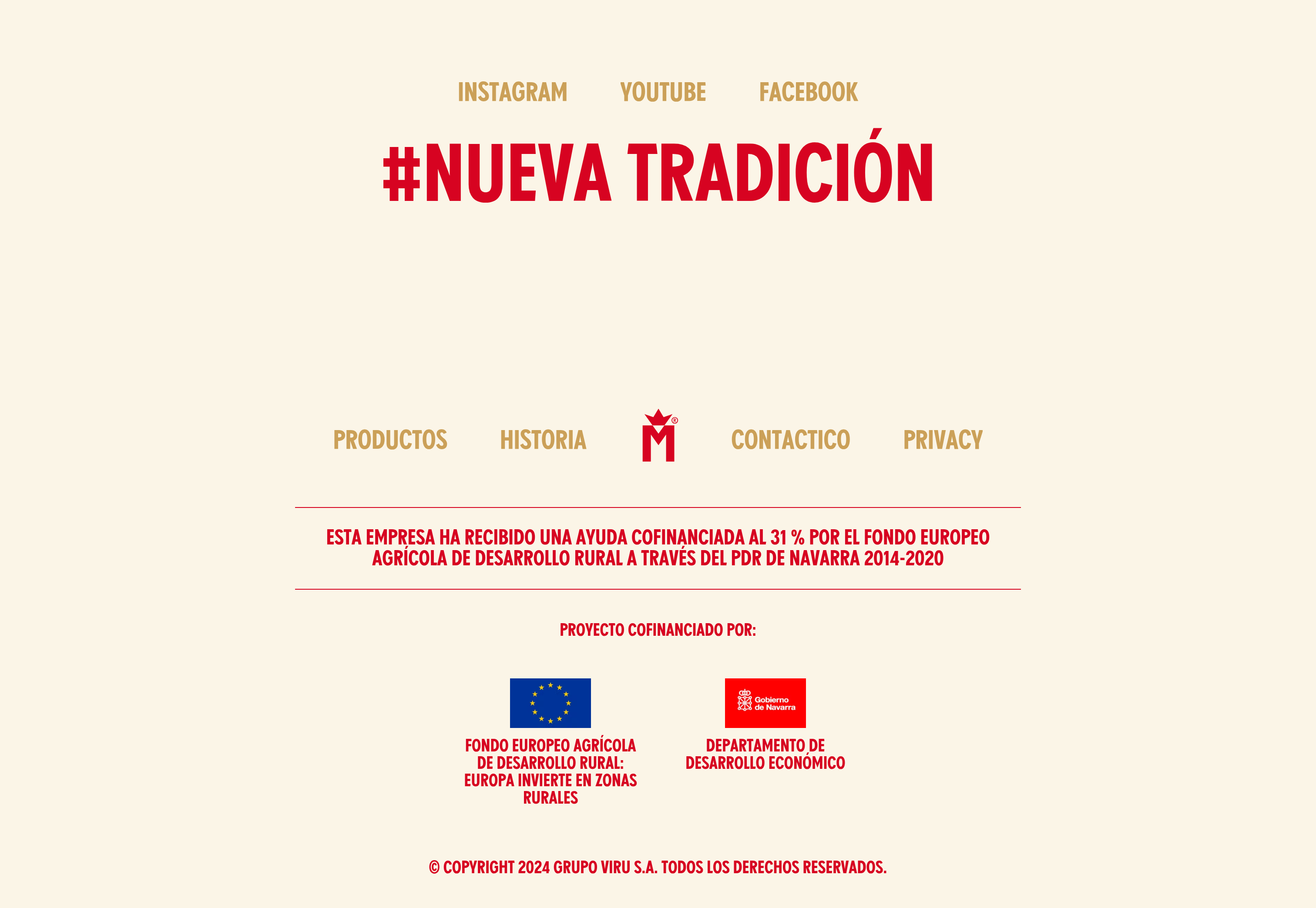 Don Molinico Footer design